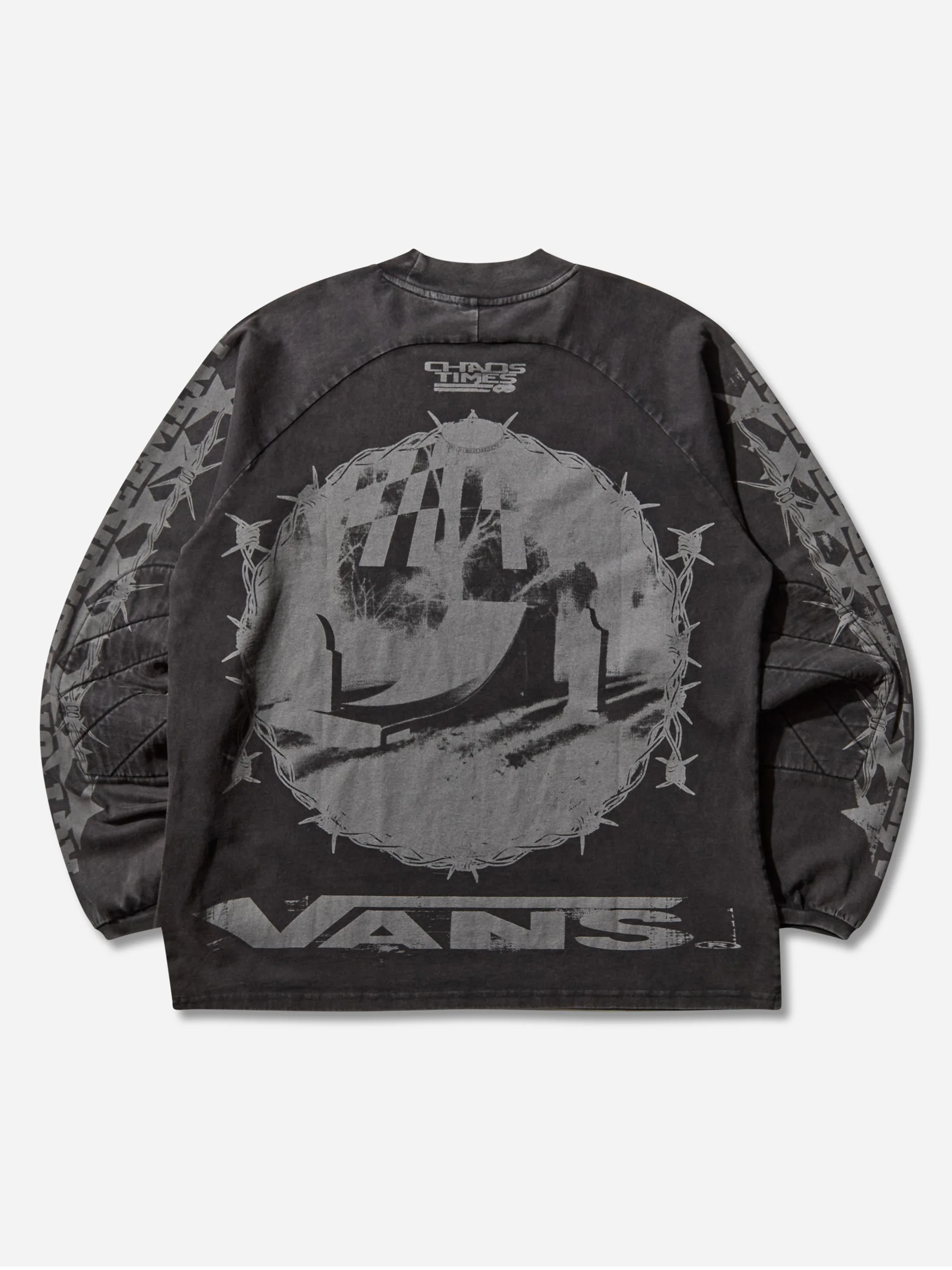 Vans A.O.D. Hazard Longsleeve - Black - Image 2