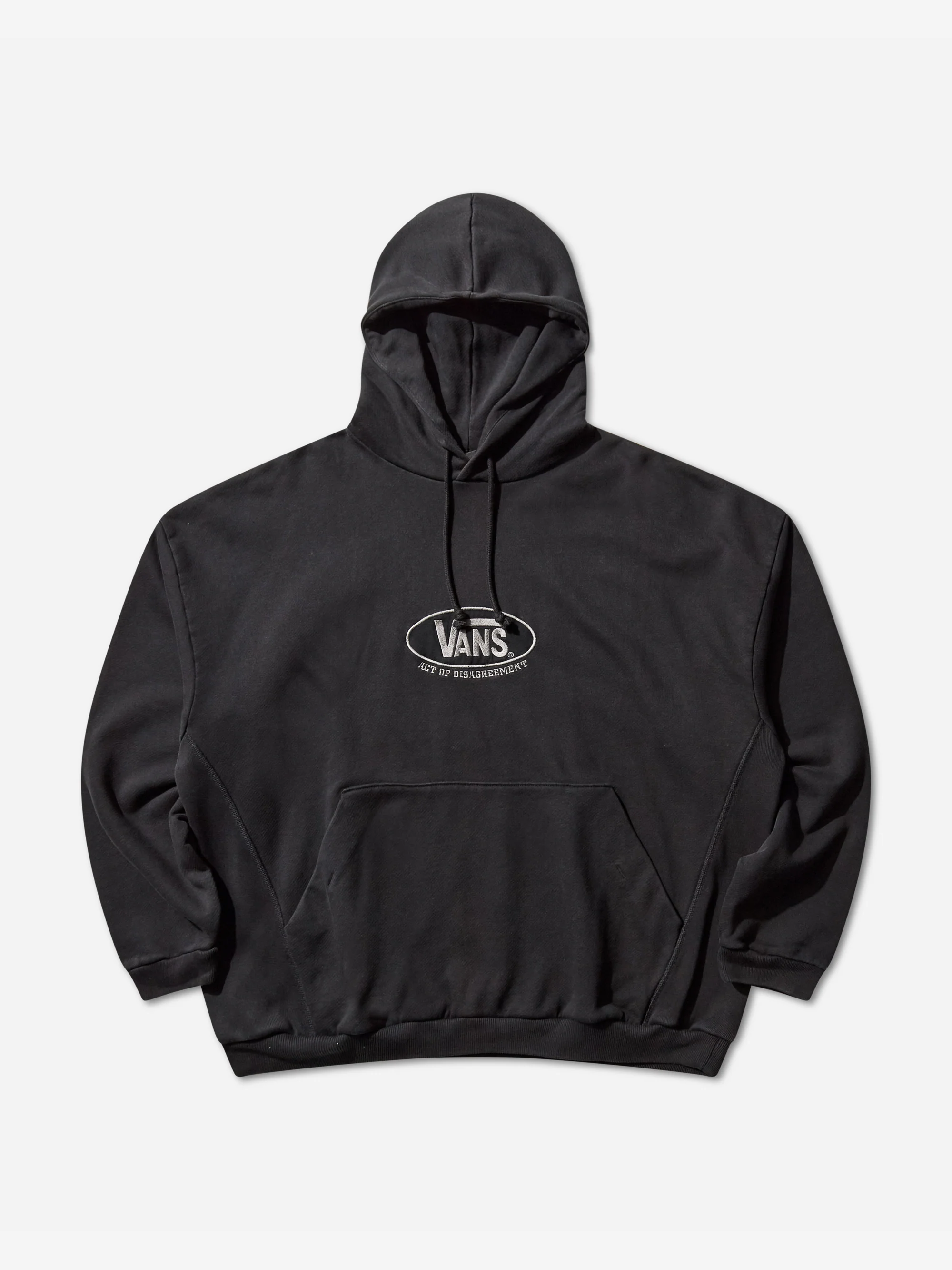 Vans A.O.D. Oval Hoodie - Washed Black