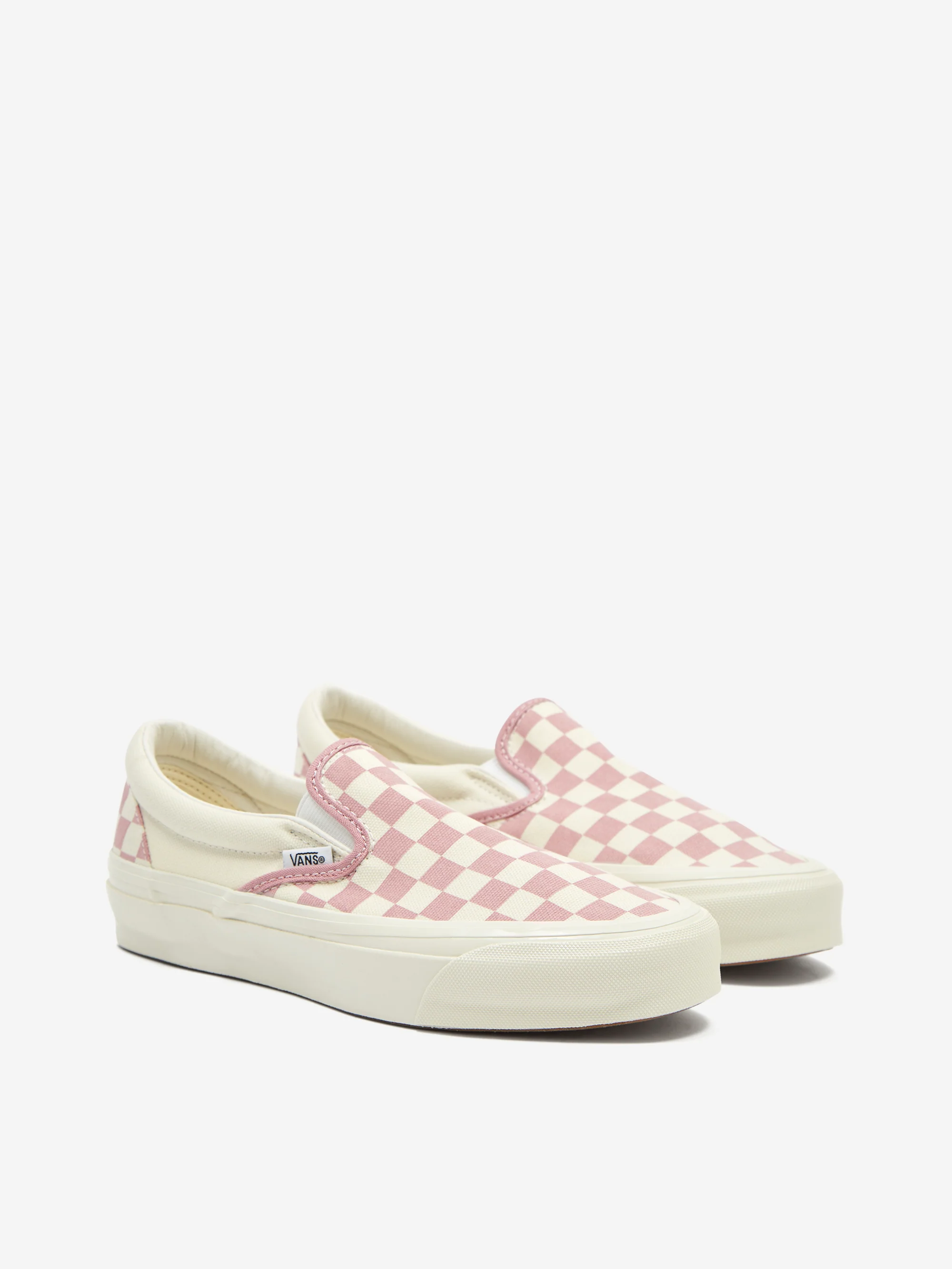 Vans LX Classic Slip-On 98 Checkerboard - Pink Dawn - Image 2