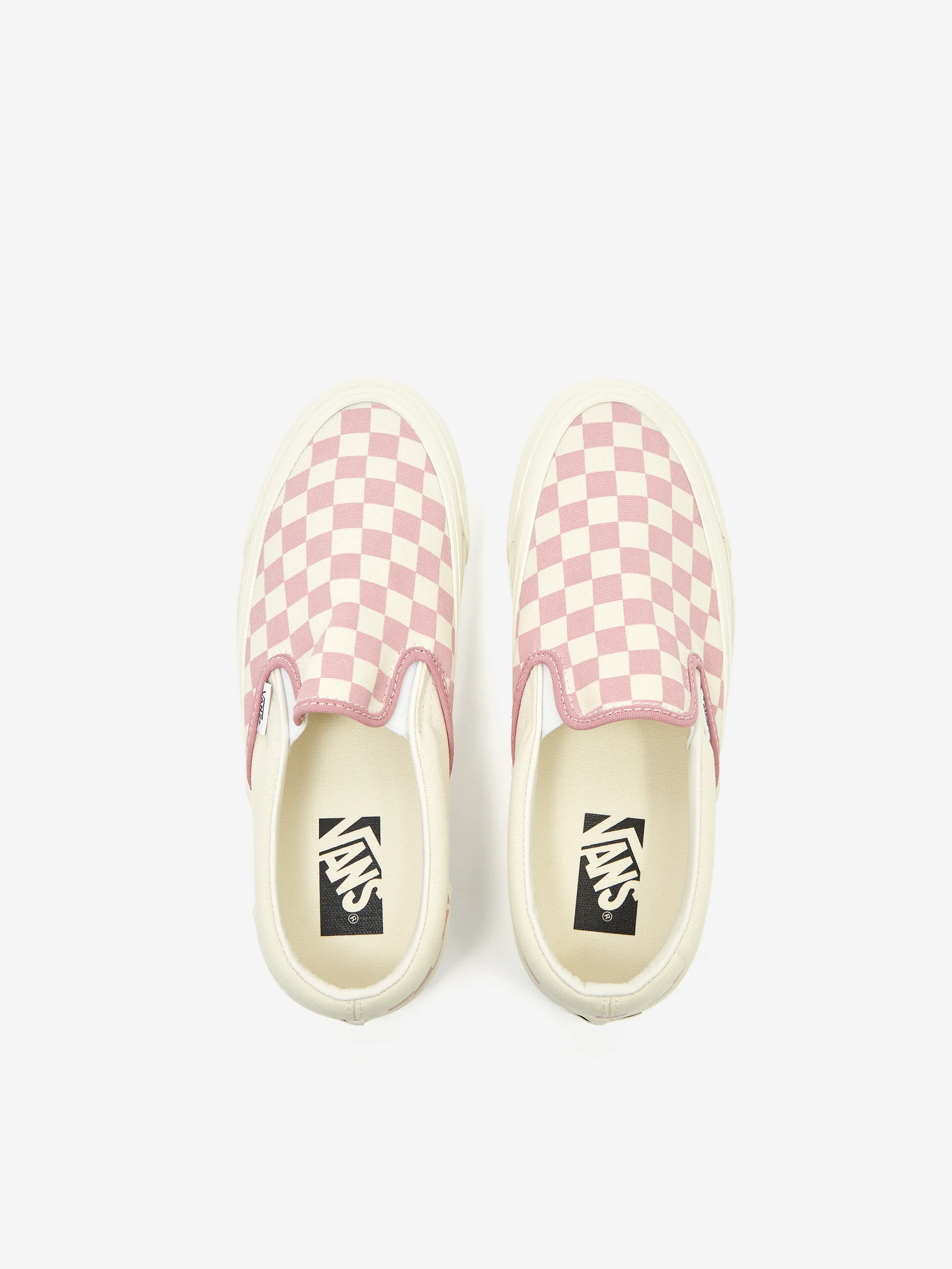 Vans LX Classic Slip-On 98 Checkerboard - Pink Dawn - Image 6