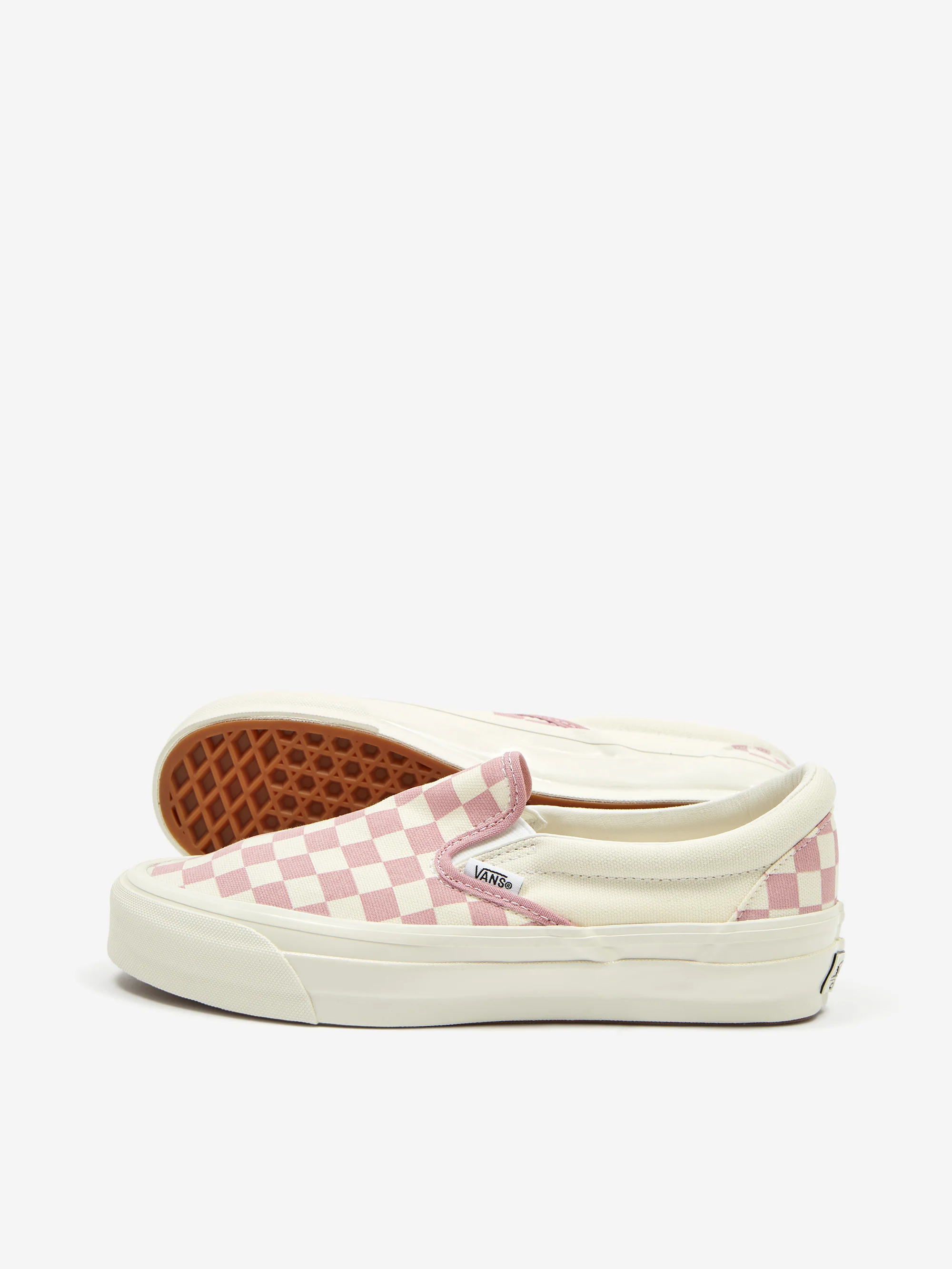 Vans LX Classic Slip-On 98 Checkerboard - Pink Dawn - Image 7