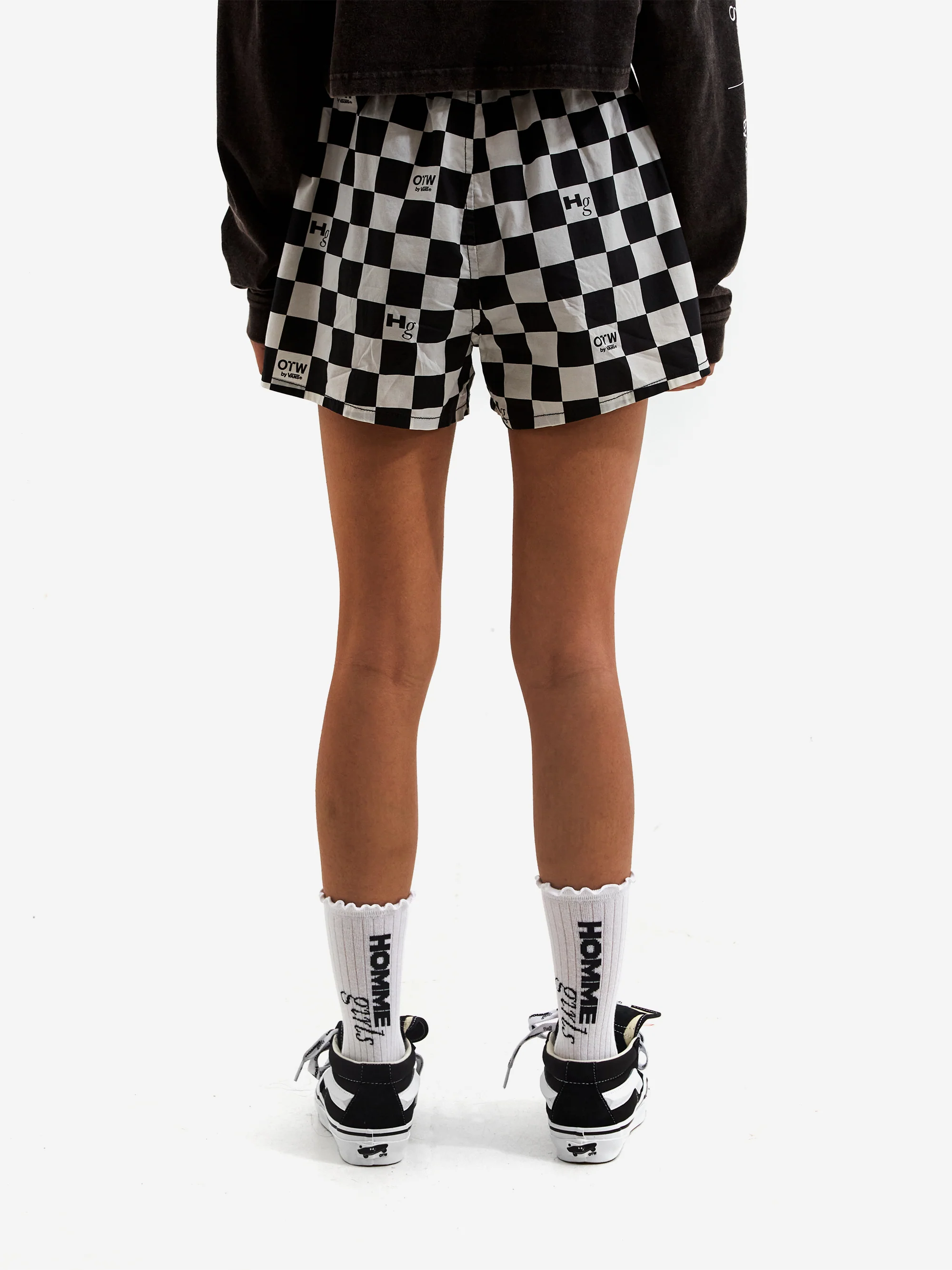 Vans x Hommegirls OTW Hommegirls Boxer Short - White - Image 3