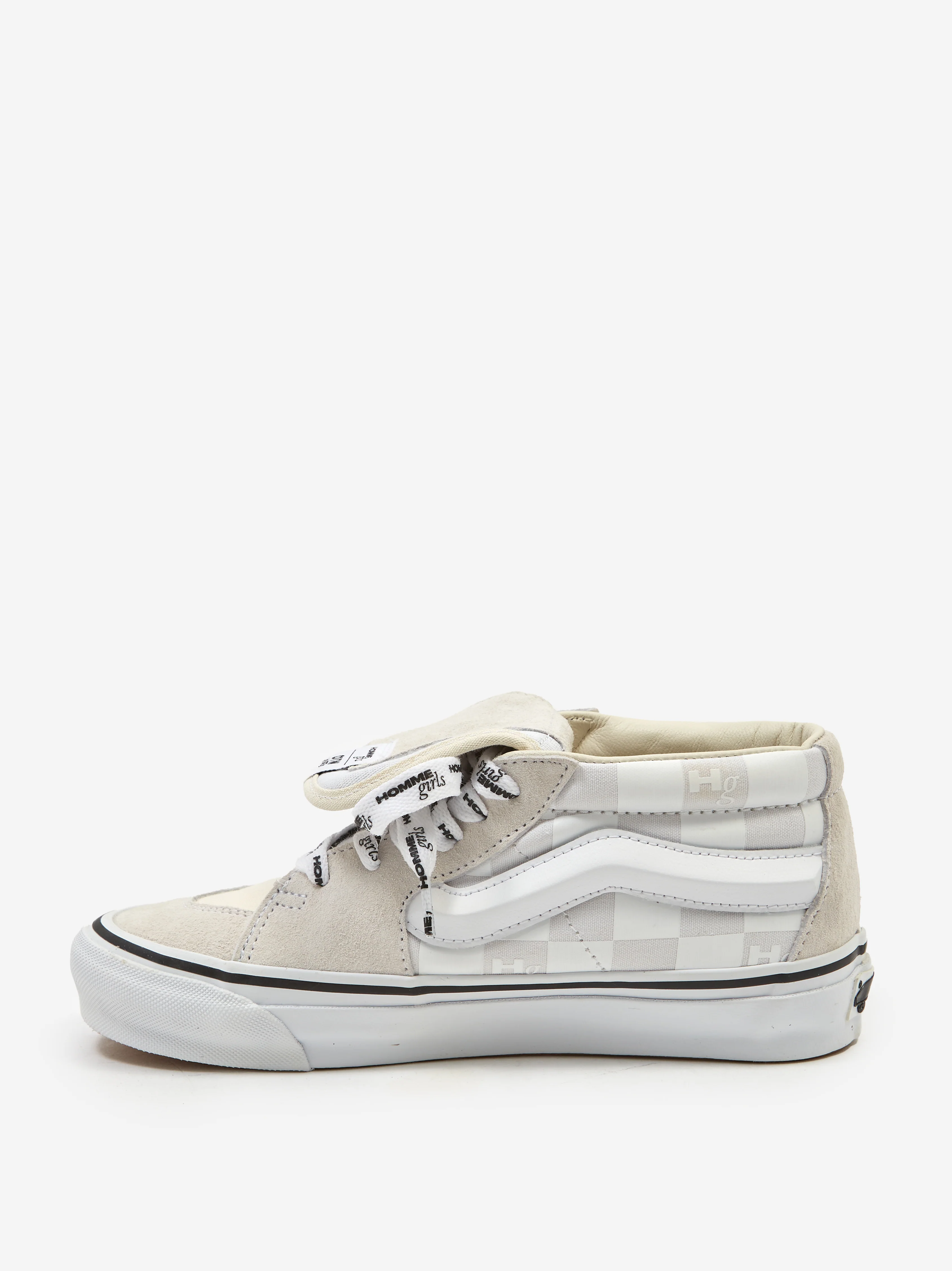 Vans x Hommegirls OTW Sk8-Mid Reissue 83 OST - Classic White - Image 3