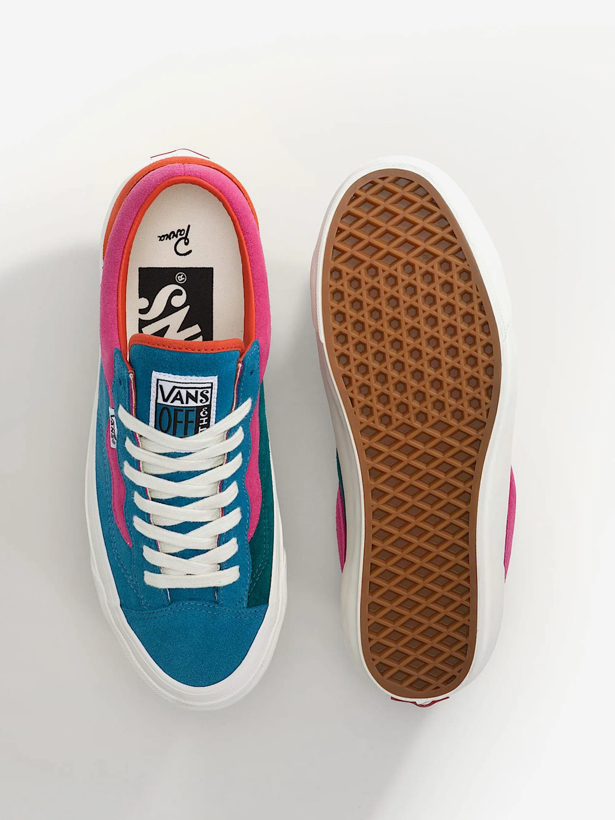 Vans x Parra OTW Old Skool 36 - Parra Midnight/Carmine - Image 4