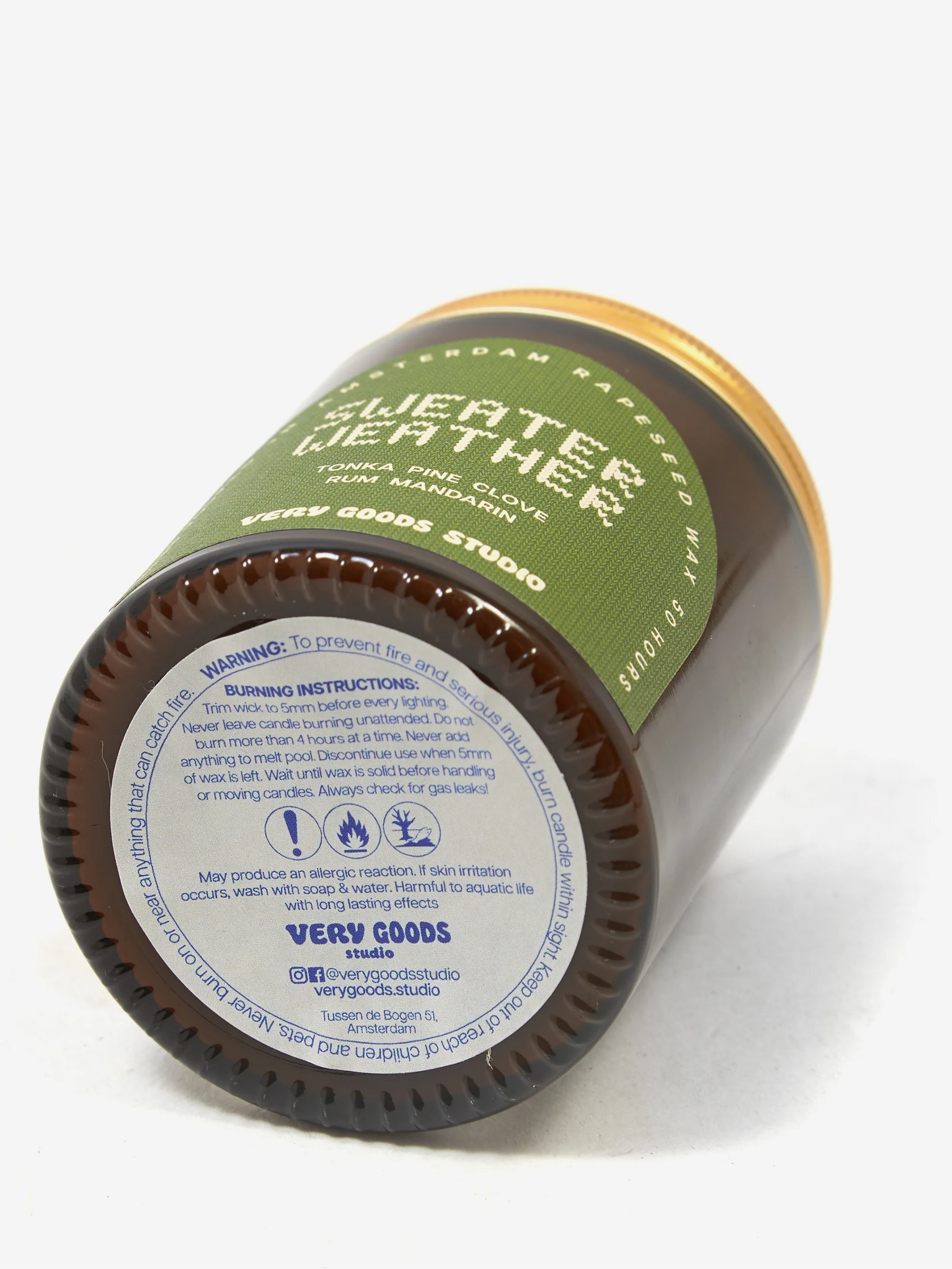 Very Goods Studio 170ml Candle - Sweater Weather - Image 4