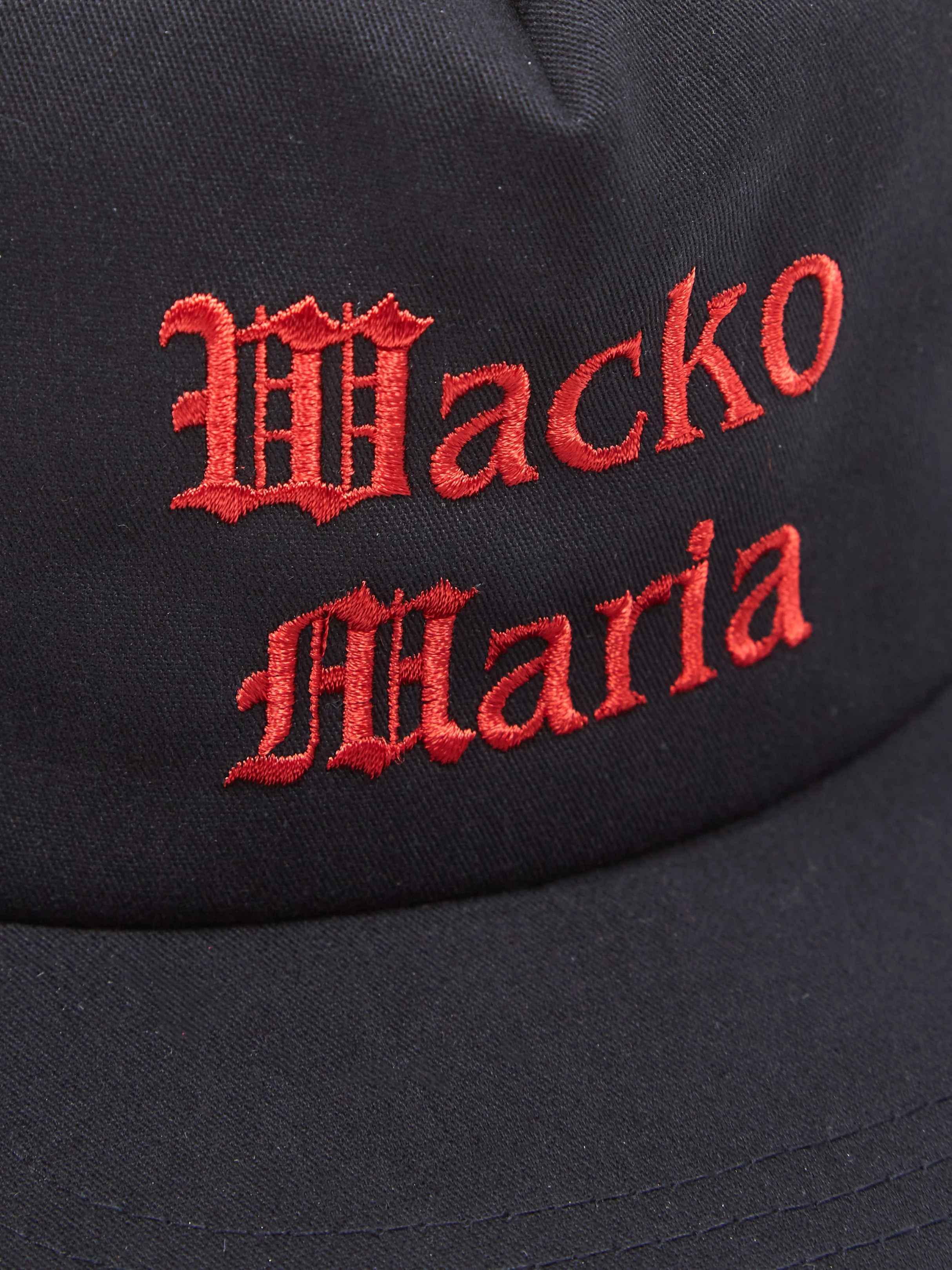 Wacko Maria 6 Panel Cap Type-2 - Black