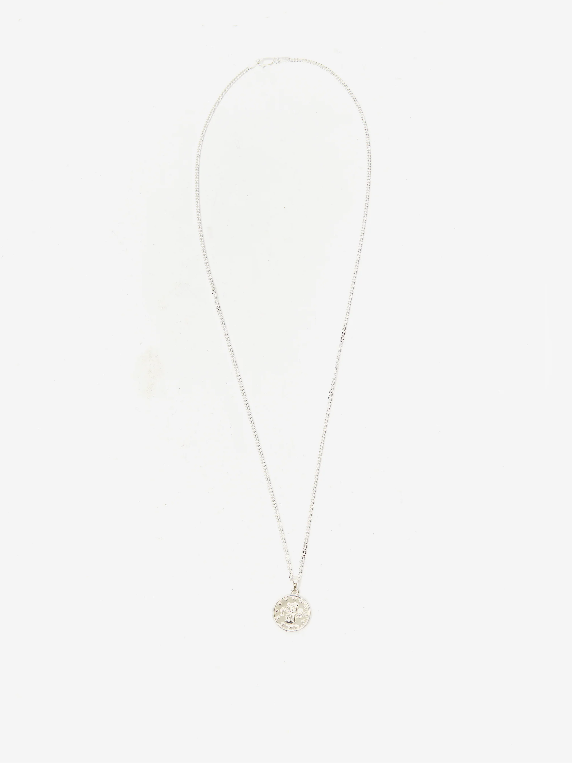 Wacko Maria Coin Necklace ( Type-1 ) - Silver - Image 2
