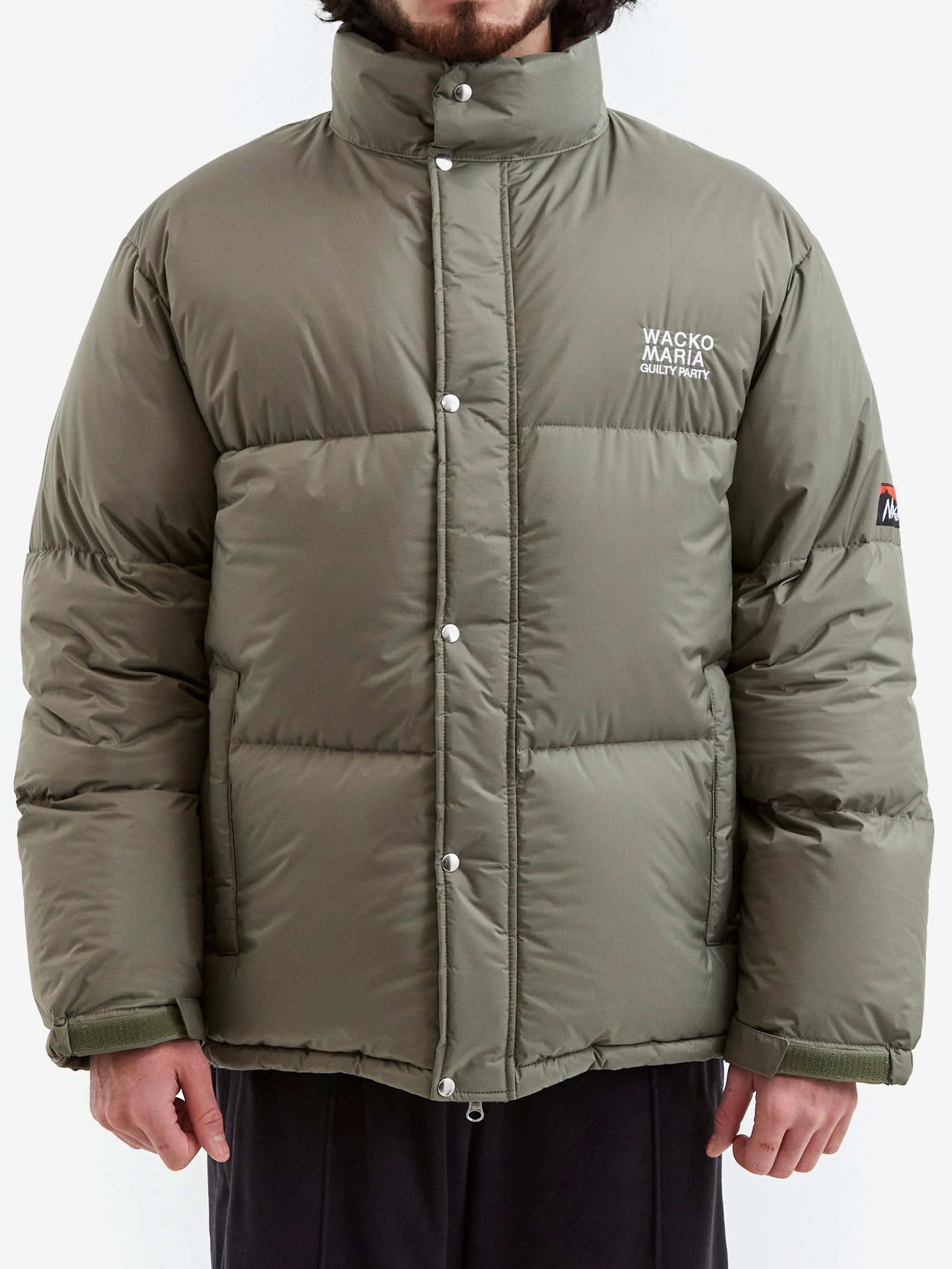 Wacko Maria Nanga Down Jacket - Gray/Green - Image 2