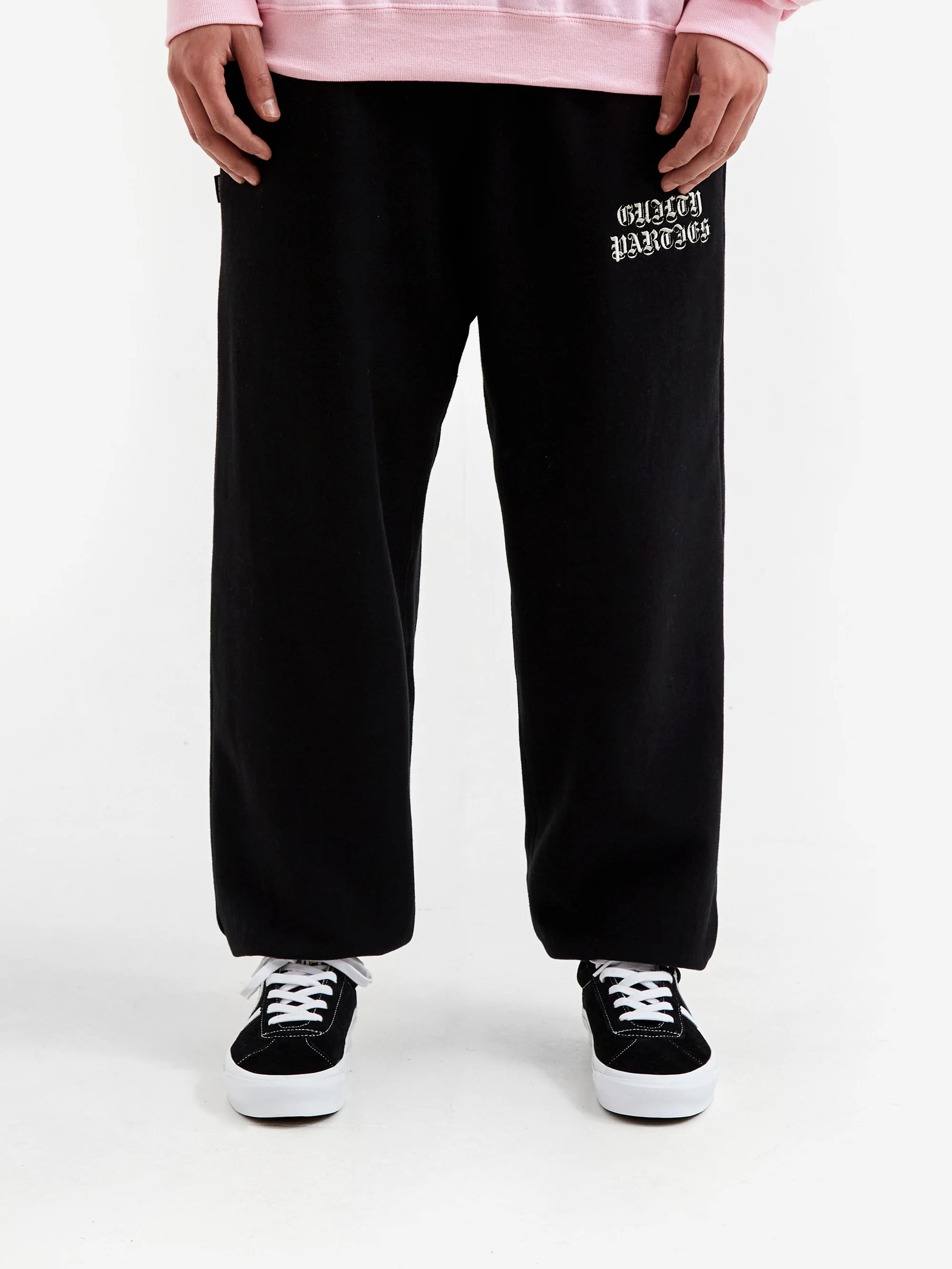 Wacko Maria Heavy Weight Sweat Pant - Black - Image 2
