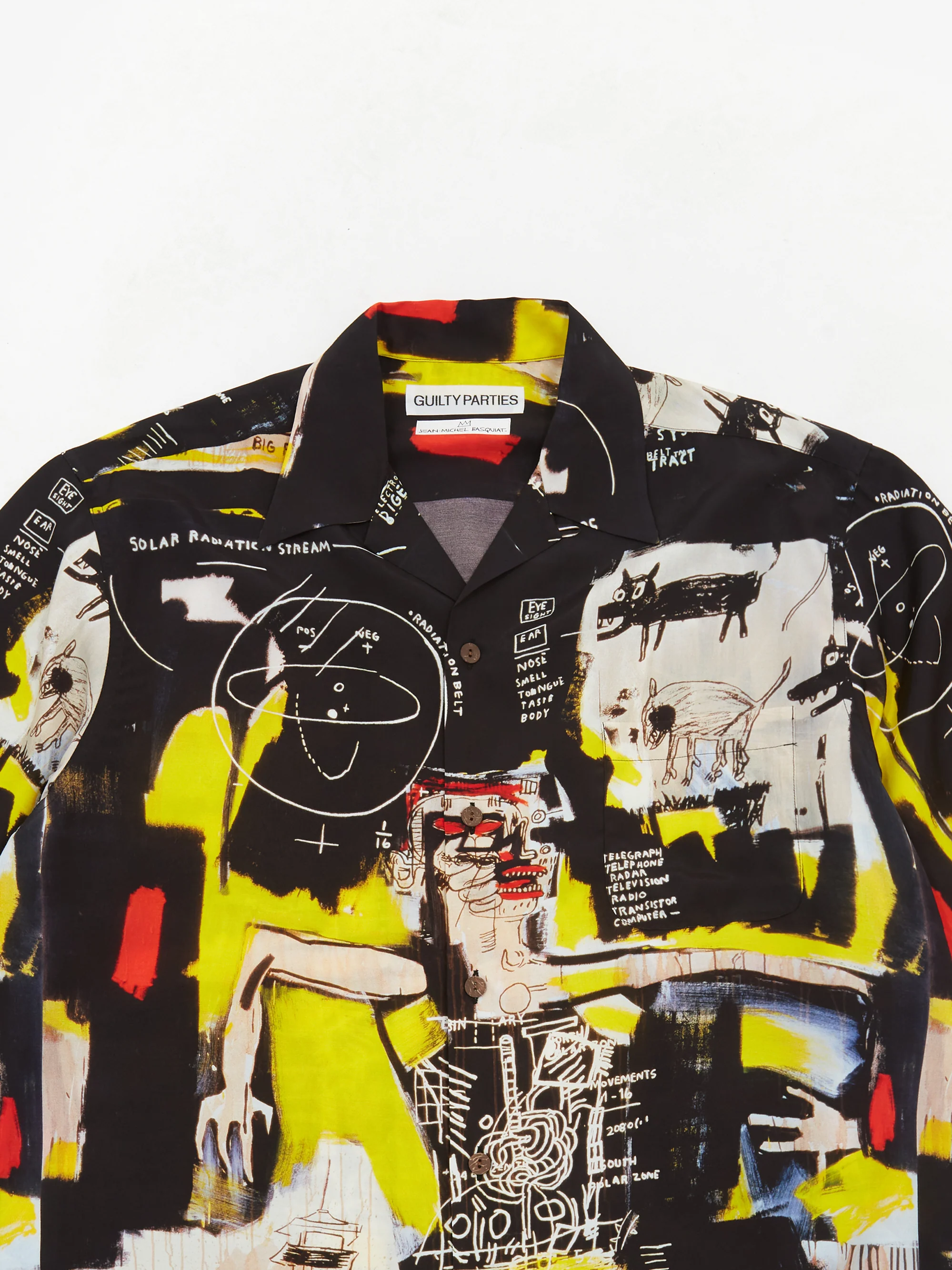 Wacko Maria Jean-Michael Basquiat Short Sleeve Hawaiian Shirt - One - Image 3