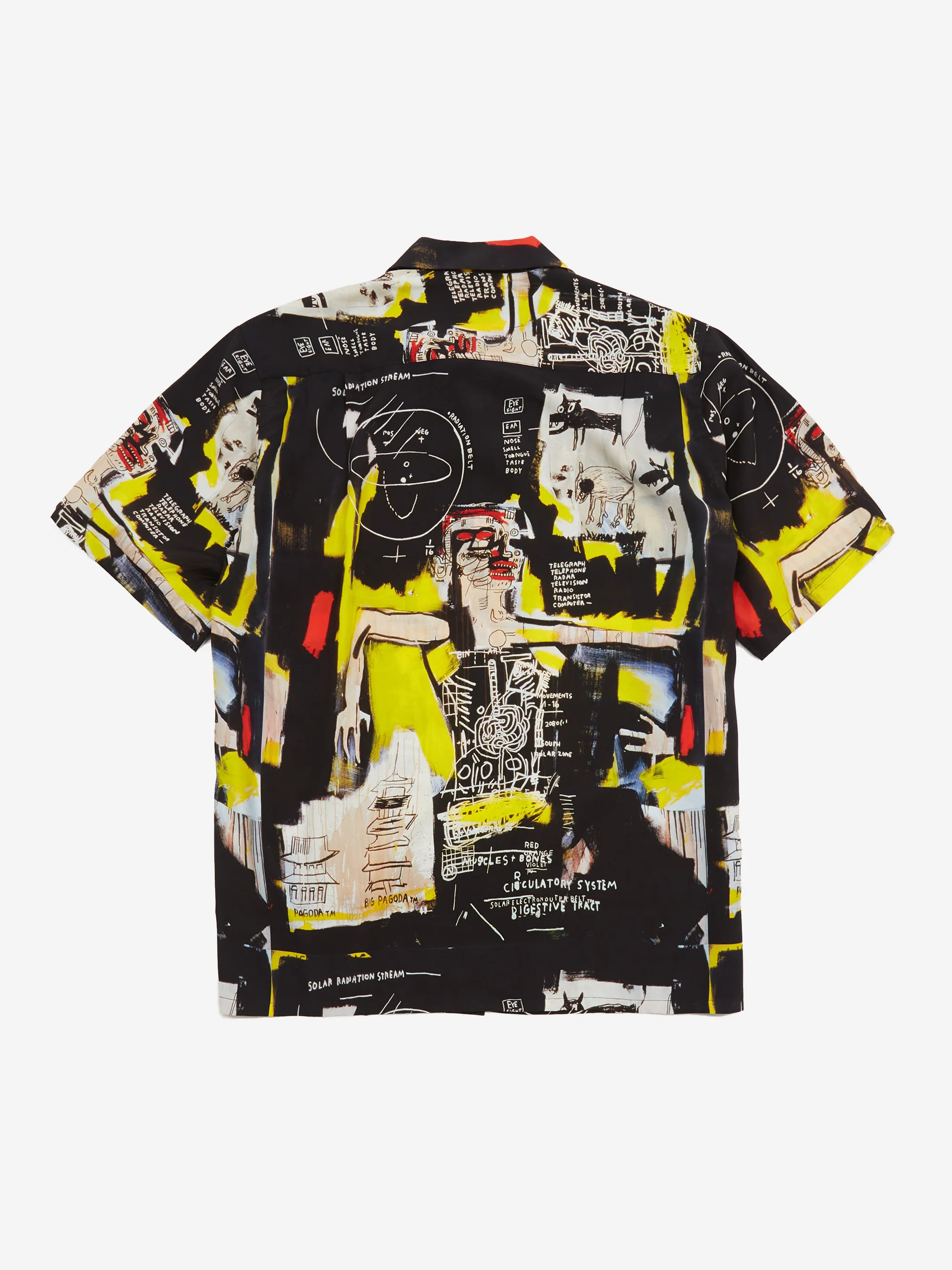 Wacko Maria Jean-Michael Basquiat Short Sleeve Hawaiian Shirt - One - Image 4