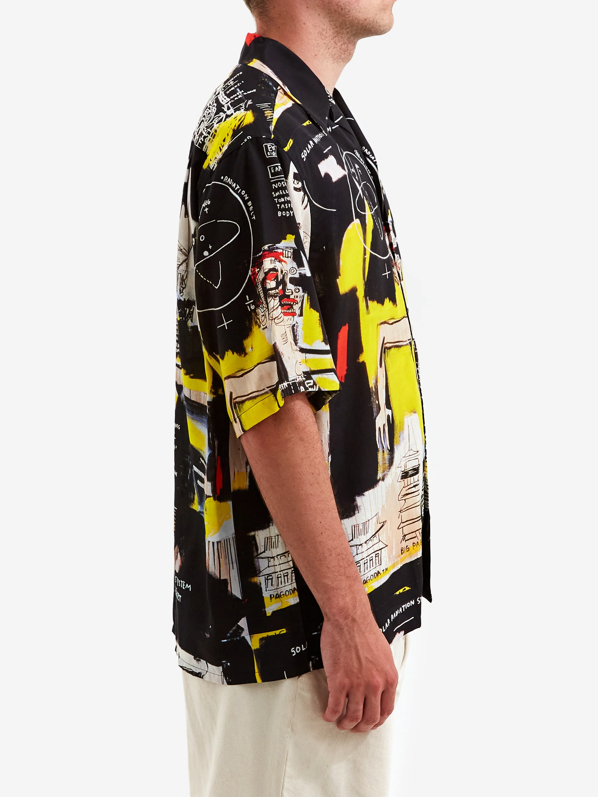 Wacko Maria Jean-Michael Basquiat Short Sleeve Hawaiian Shirt - One - Image 5