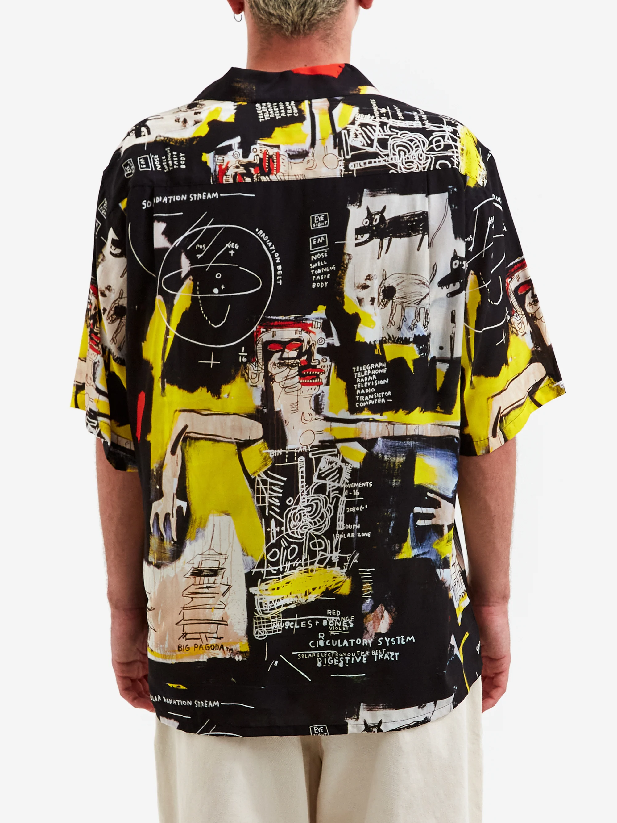 Wacko Maria Jean-Michael Basquiat Short Sleeve Hawaiian Shirt - One - Image 6