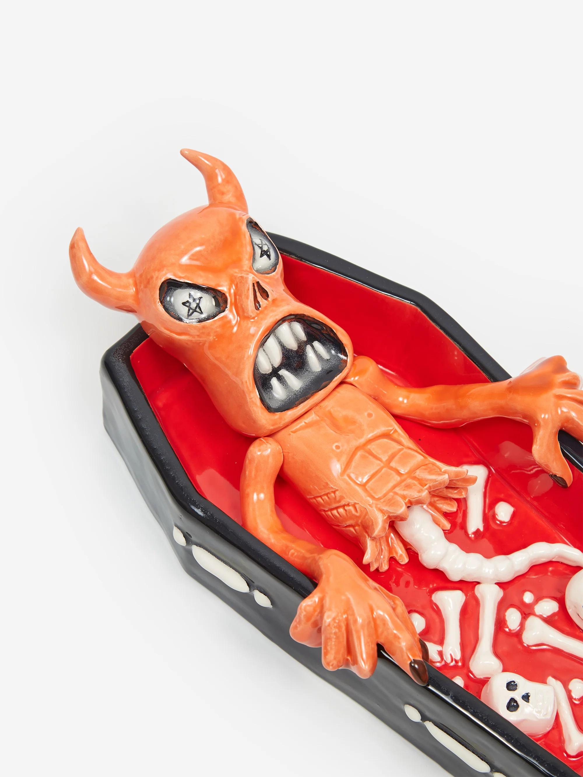 Wacko Maria Neck Face / Ashtray - Red - Image 2
