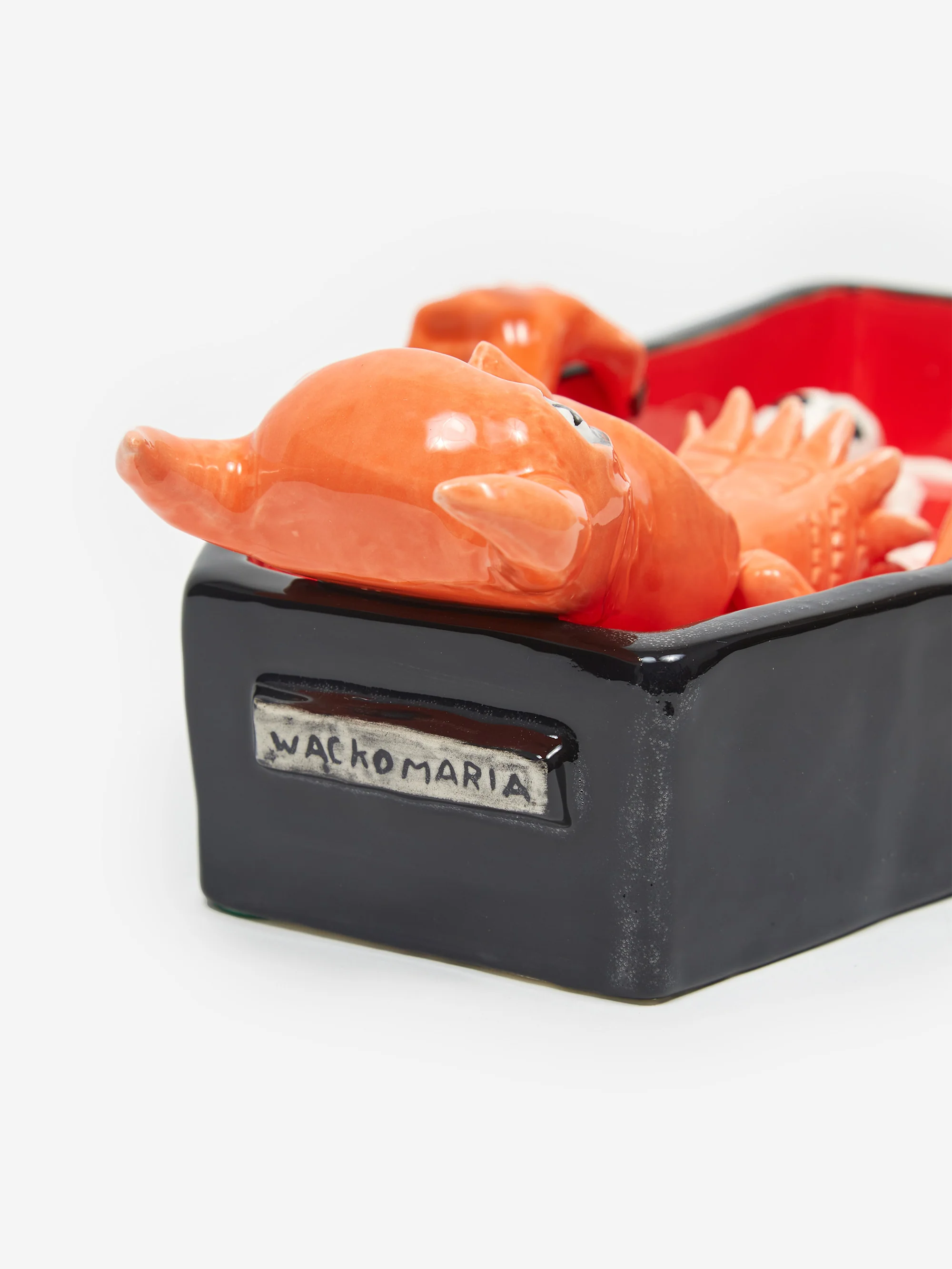 Wacko Maria Neck Face / Ashtray - Red - Image 4