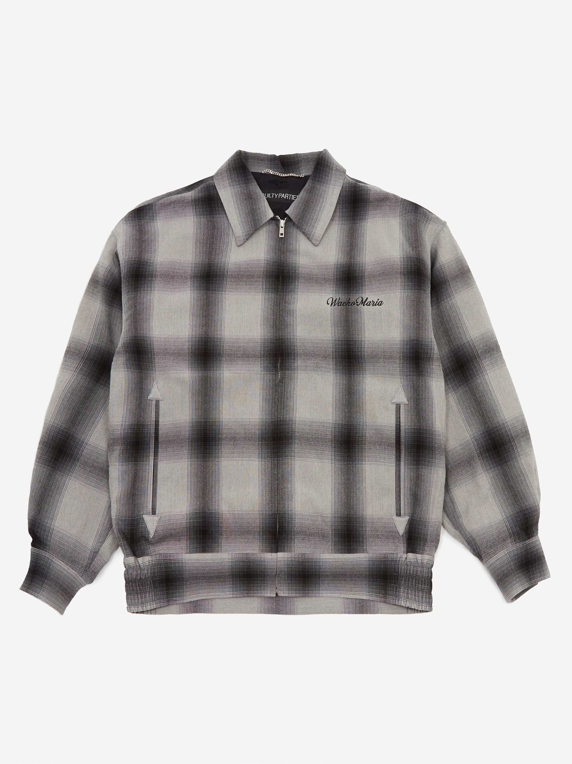 Wacko Maria Ombre Check 5O's Jacket - Grey