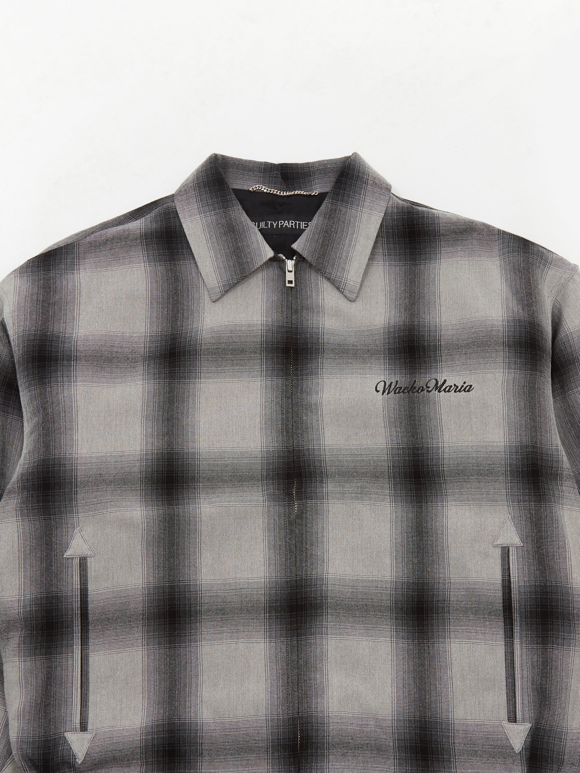 Wacko Maria Ombre Check 5O's Jacket - Grey - Image 3