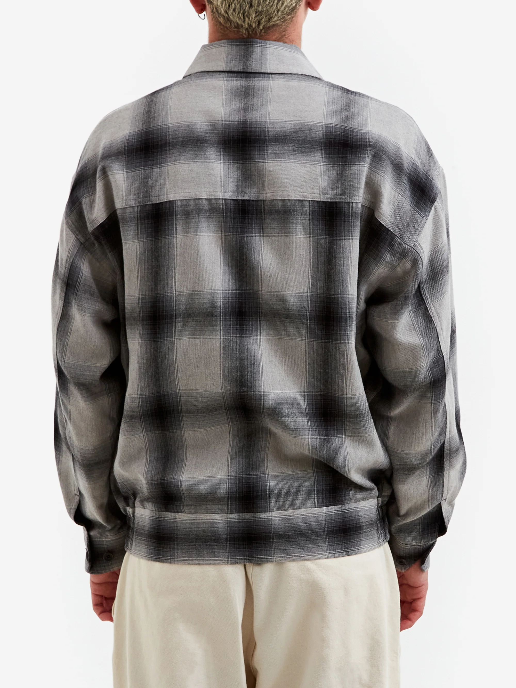 Wacko Maria Ombre Check 5O's Jacket - Grey - Image 6