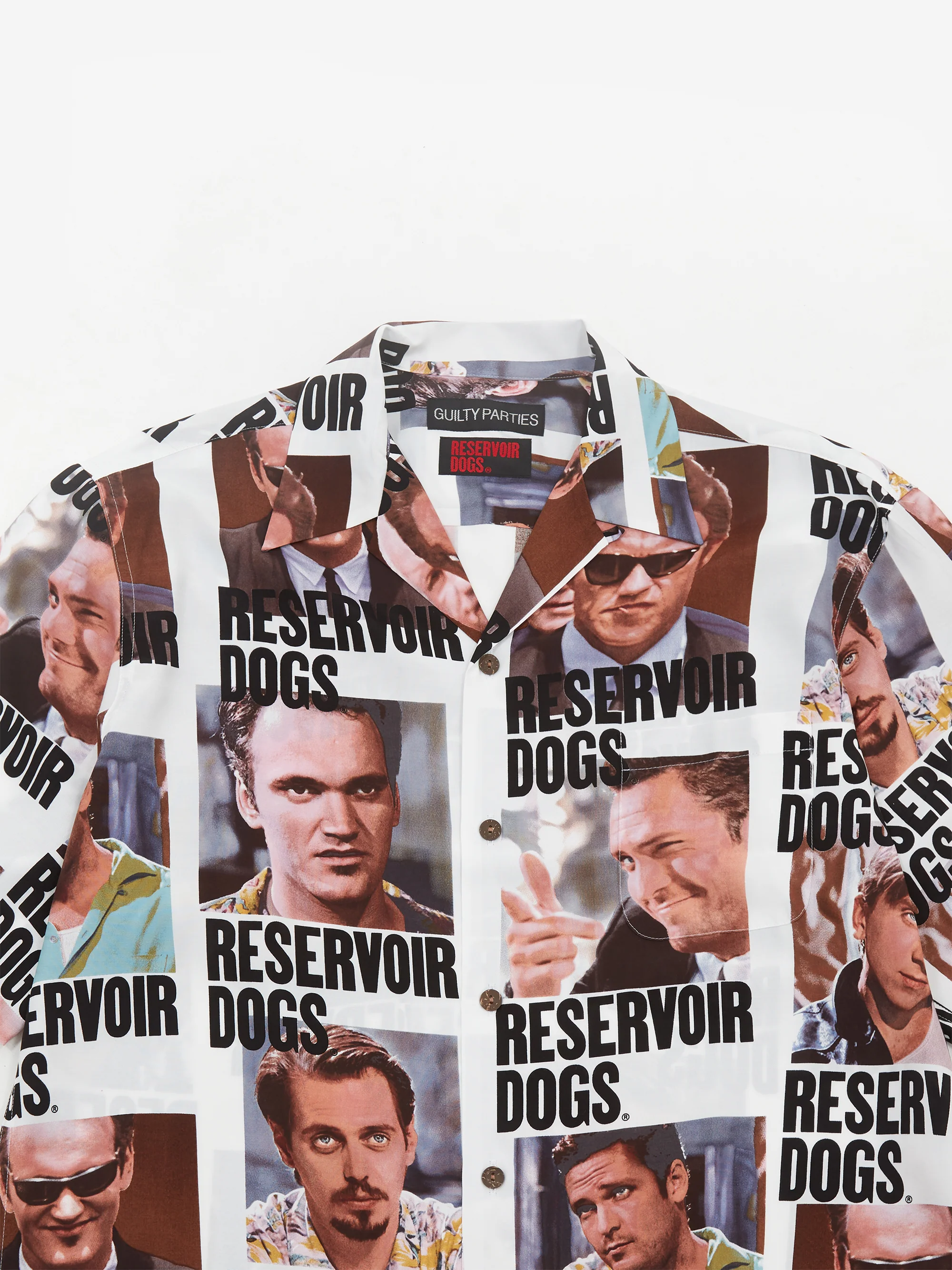 Wacko Maria Reservoir Dogs Short Sleeve Hawaiian Shirt - White - Image 3