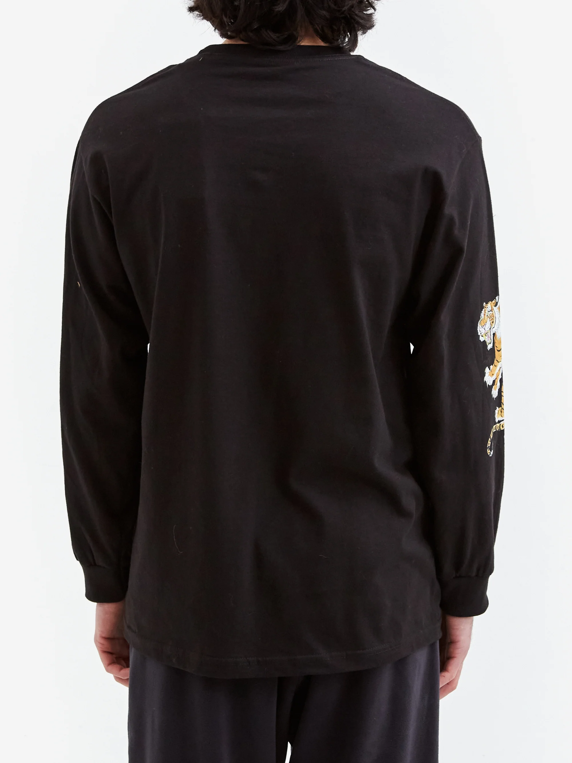 Wacko Maria Tim Lehi / Crew Neck Long Sleeve T-Shirt ( Type-2 ) - Black - Image 6