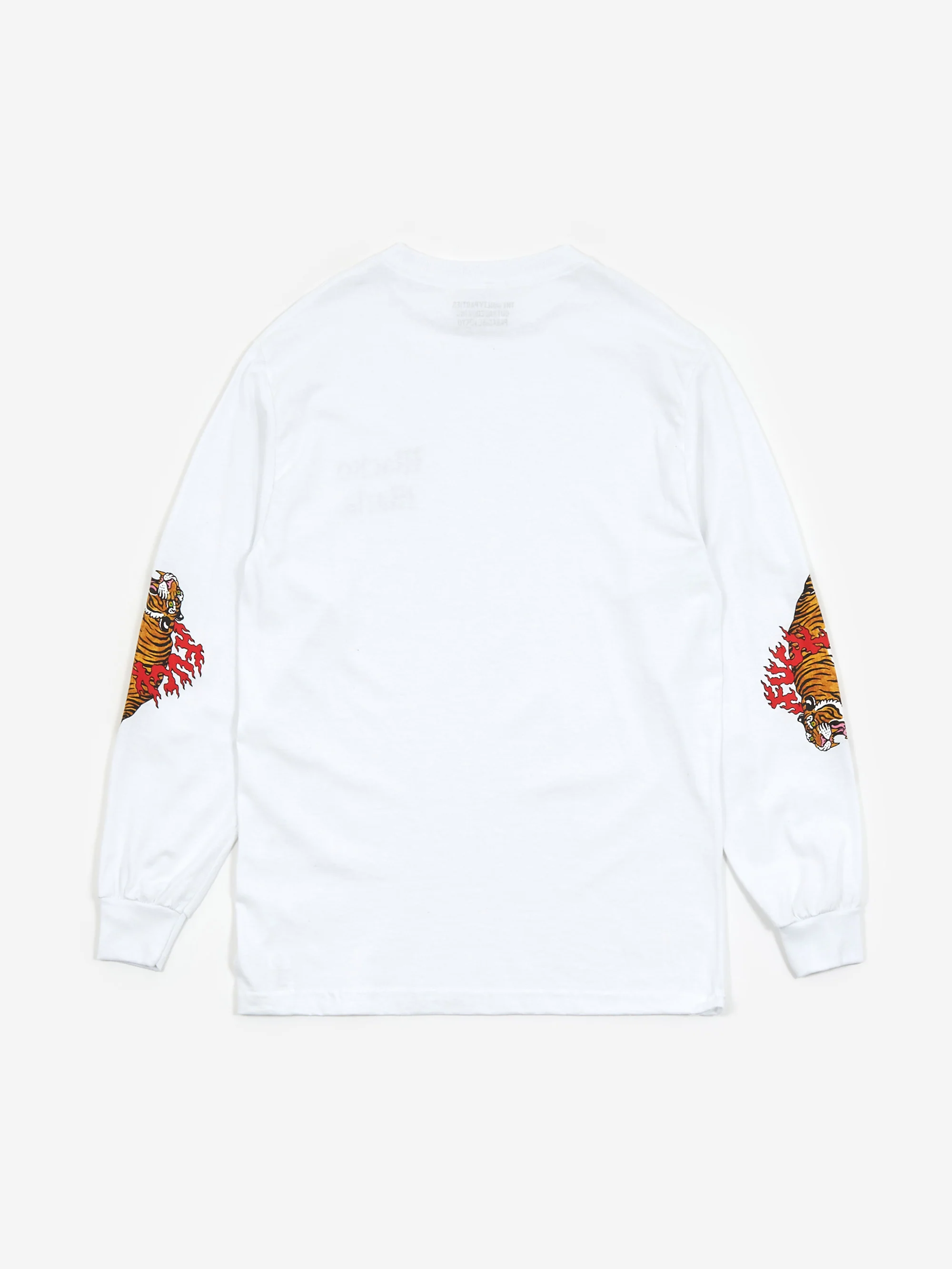 Wacko Maria Tim Lehi / Crew Neck Long Sleeve T-Shirt (Type-3) - White - Image 6