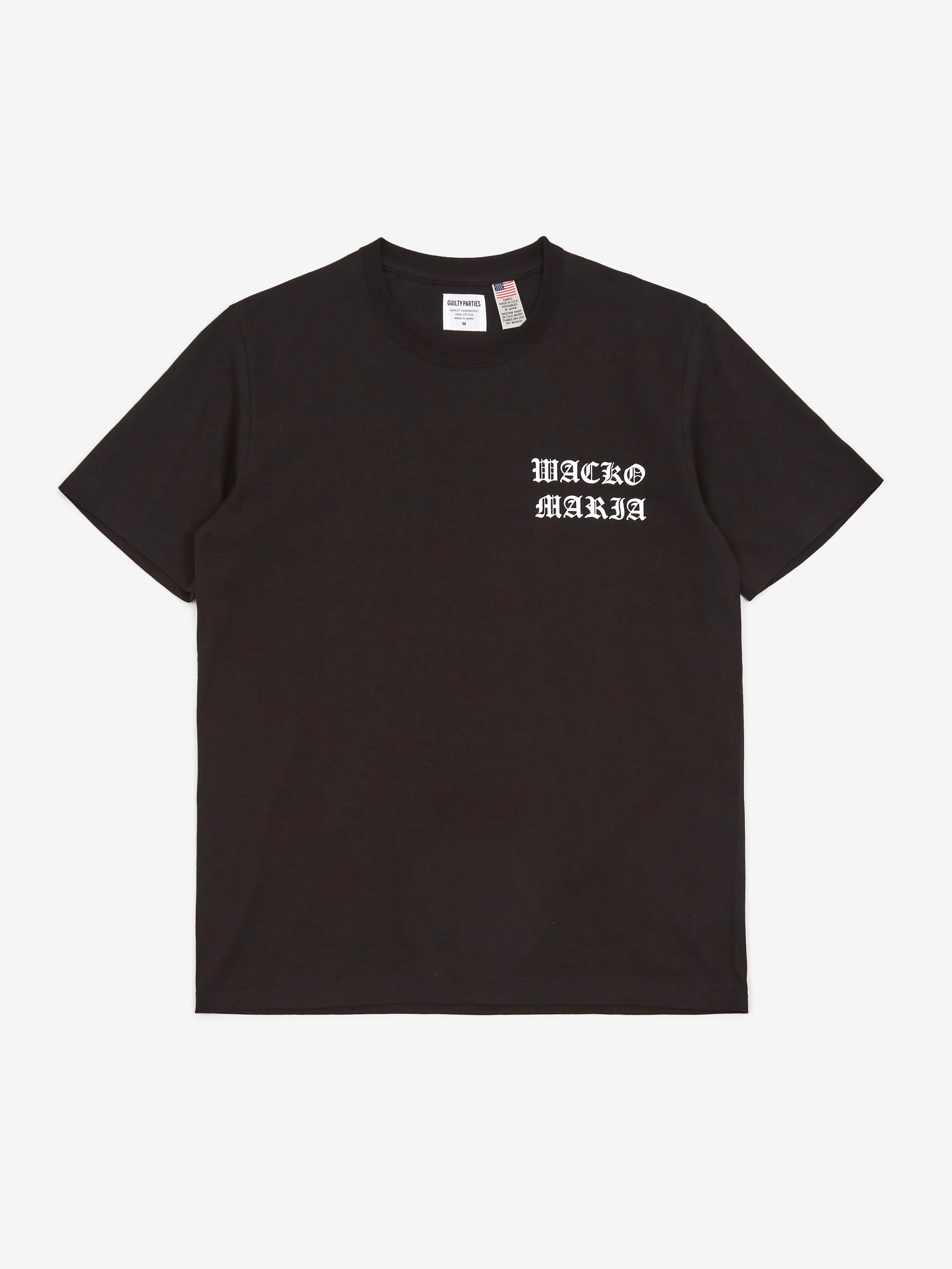 Wacko Maria USA Body Crew Neck T-Shirt Type-3 - Black
