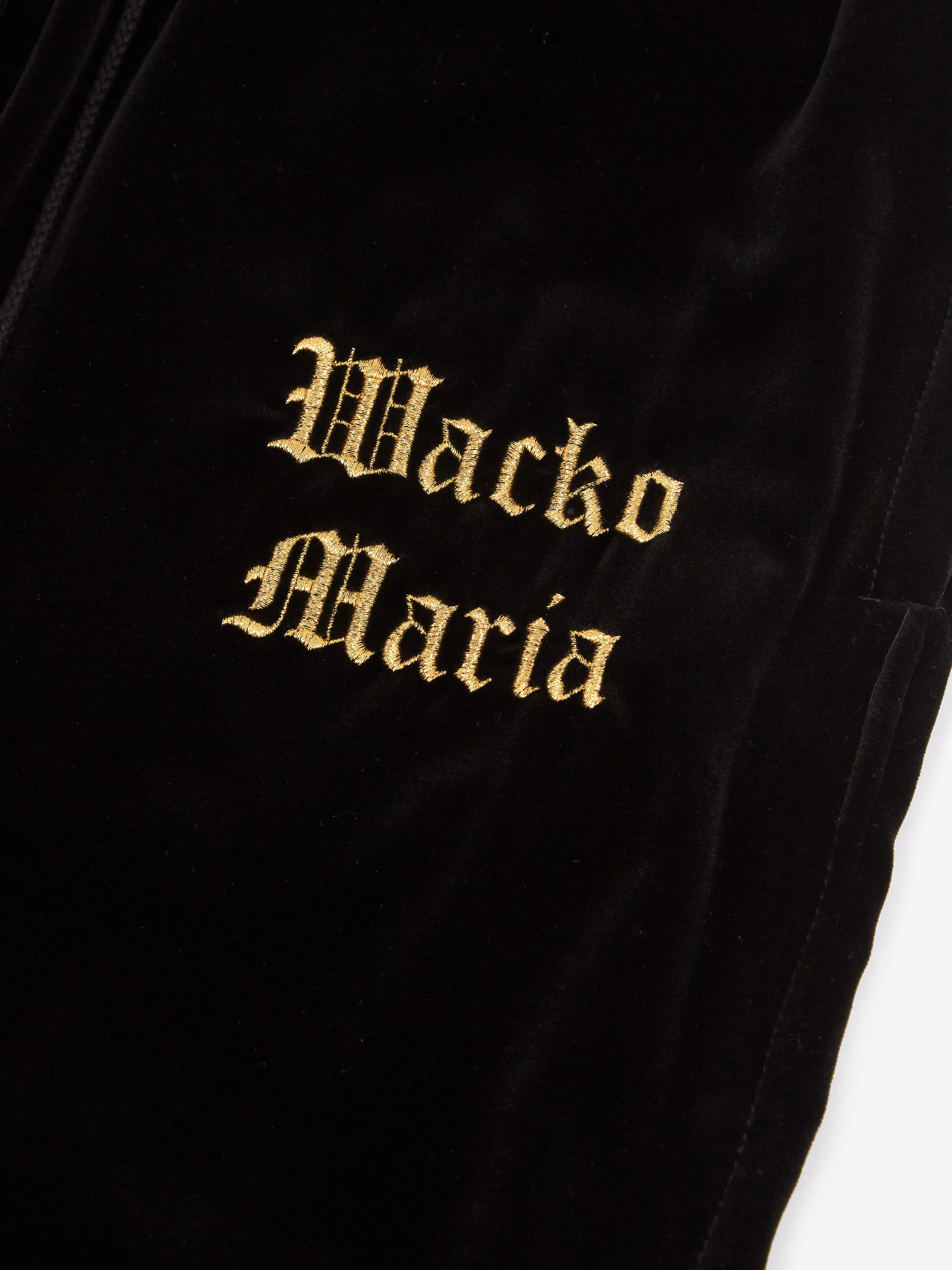 Wacko Maria Velvet Pant - Black - Image 3
