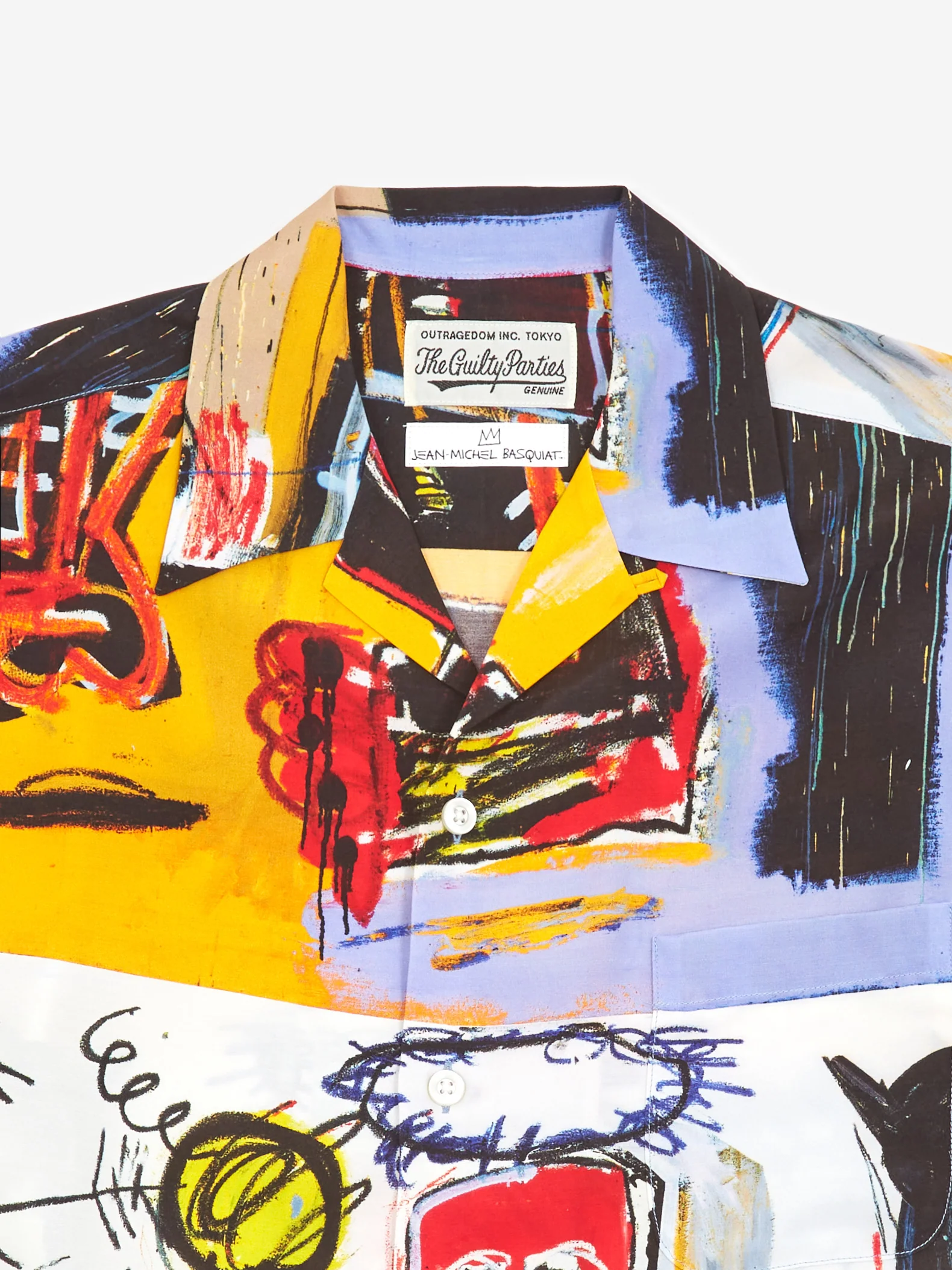 Wacko Maria x Jean-Michel Basquiat / Shortsleeve Hawaiian Shirt Type-1 - Multi - Image 3
