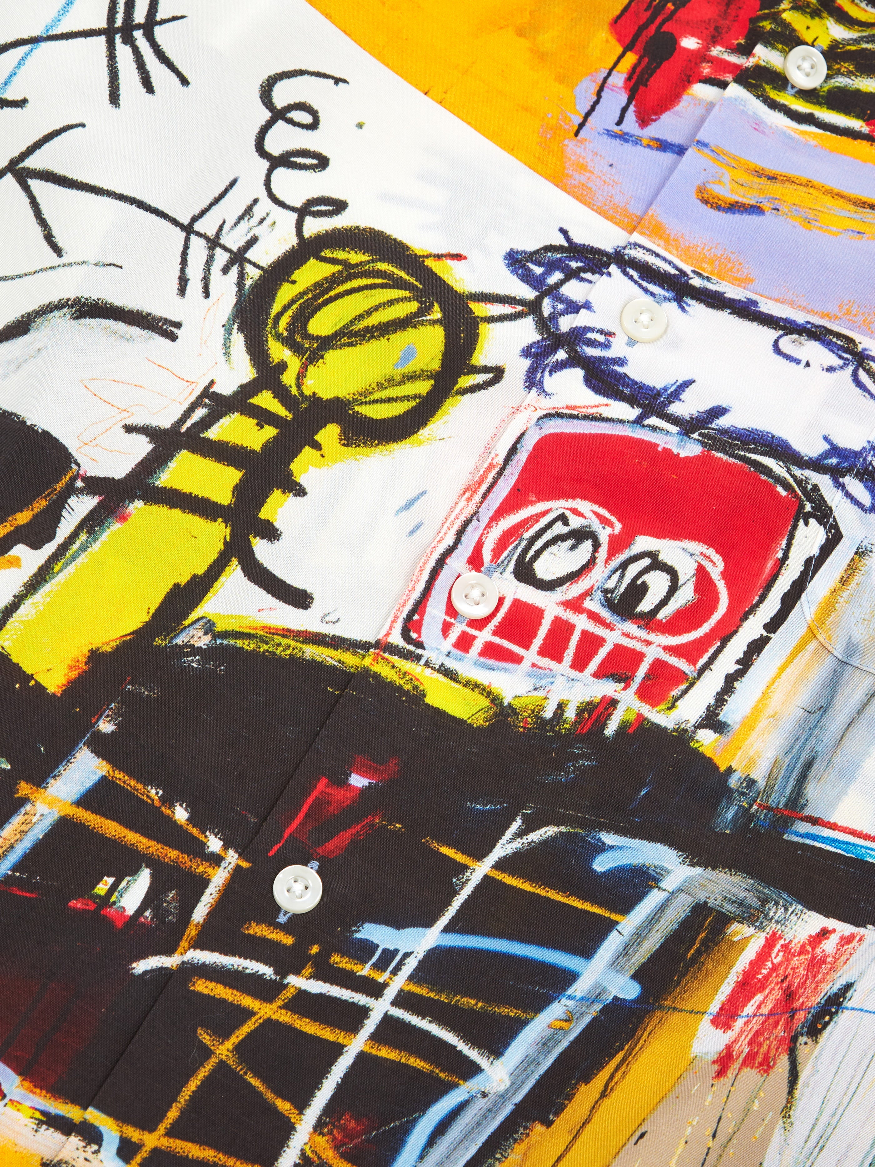 Wacko Maria x Jean-Michel Basquiat / Shortsleeve Hawaiian Shirt Type-1 - Multi - Image 4