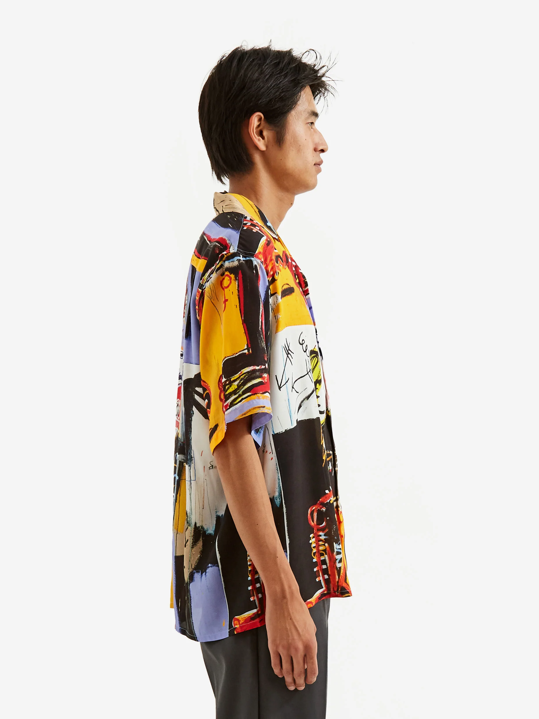 Wacko Maria x Jean-Michel Basquiat / Shortsleeve Hawaiian Shirt Type-1 - Multi - Image 6