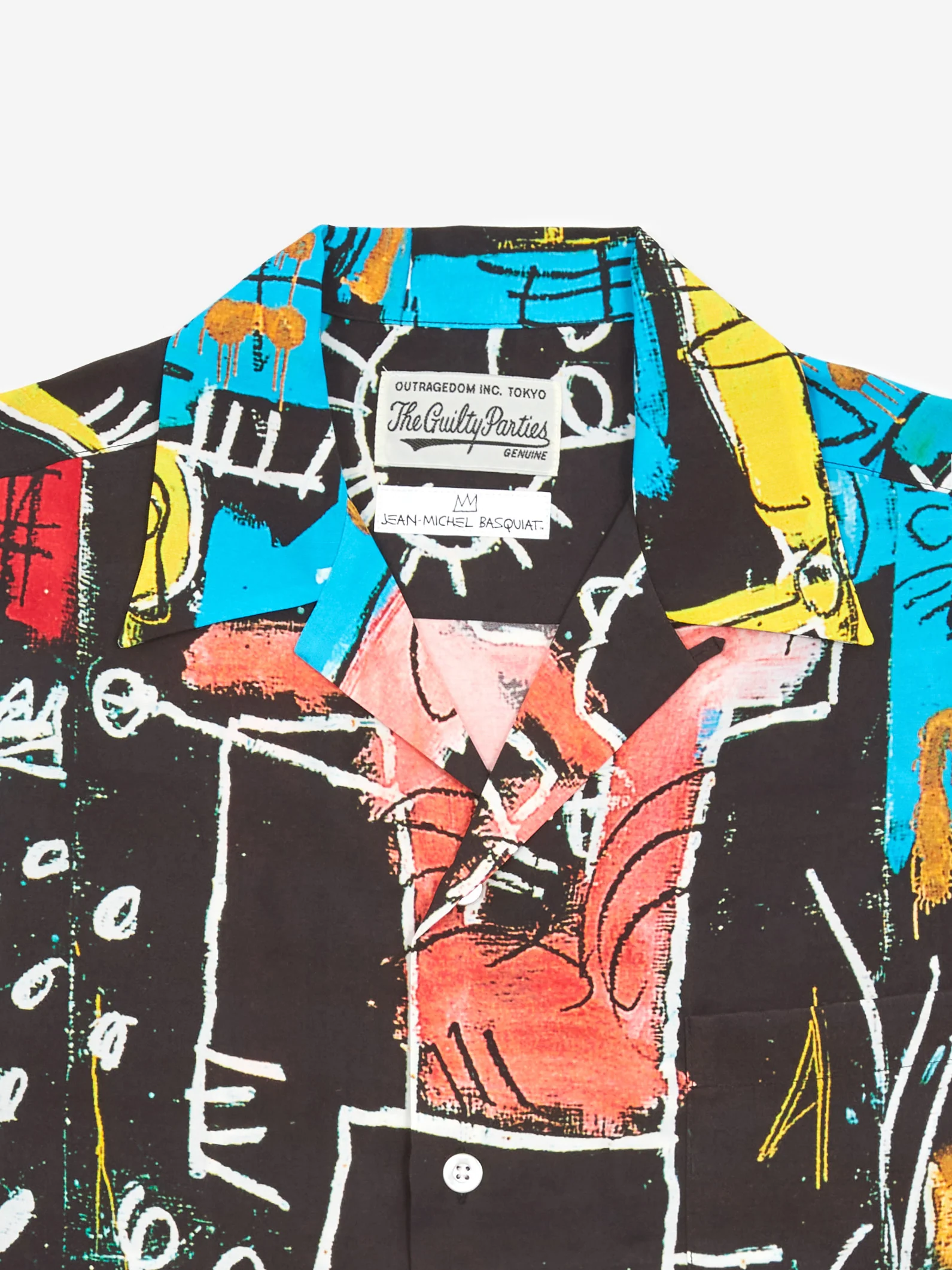 Wacko Maria x Jean-Michel Basquiat / Shortsleeve Hawaiian Shirt Type-3 - Multi - Image 2
