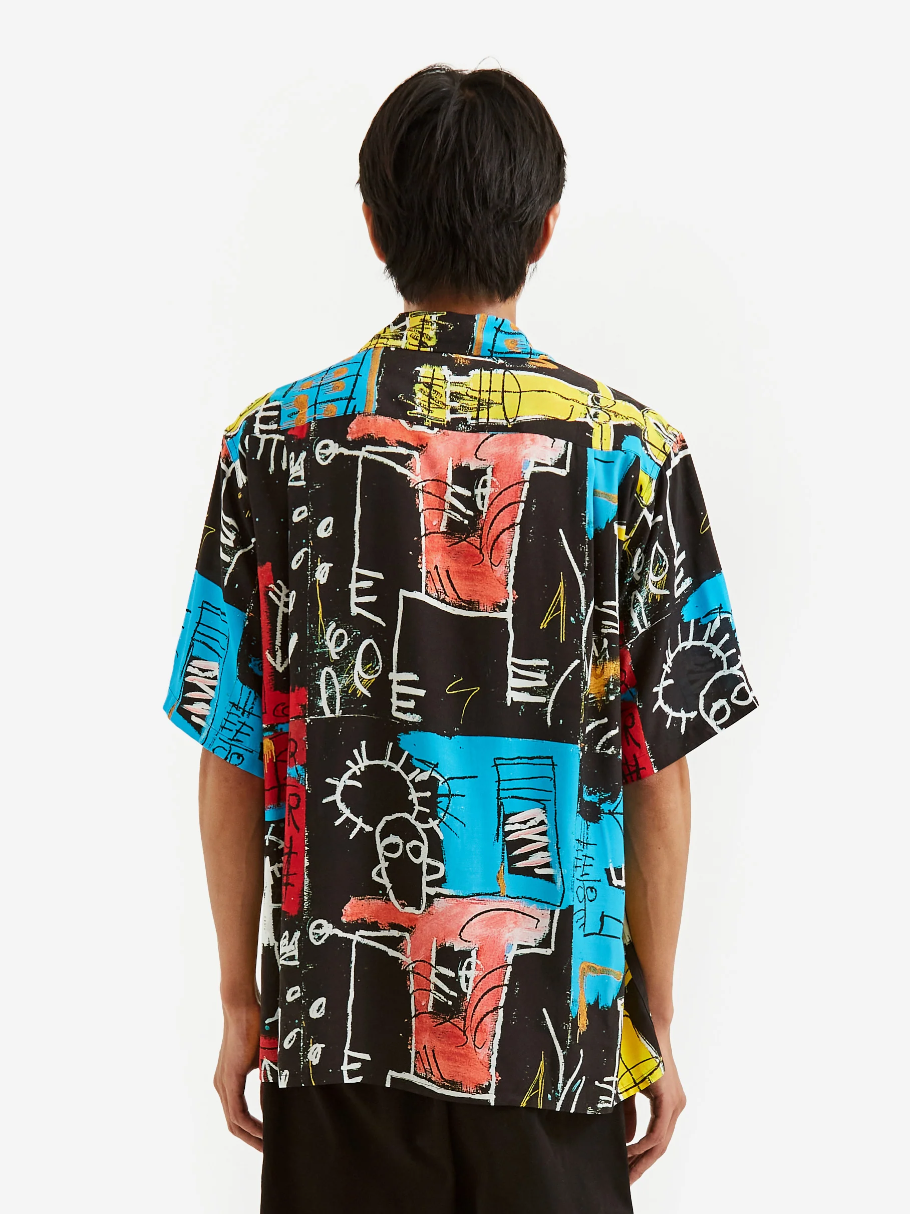 Wacko Maria x Jean-Michel Basquiat / Shortsleeve Hawaiian Shirt Type-3 - Multi - Image 8