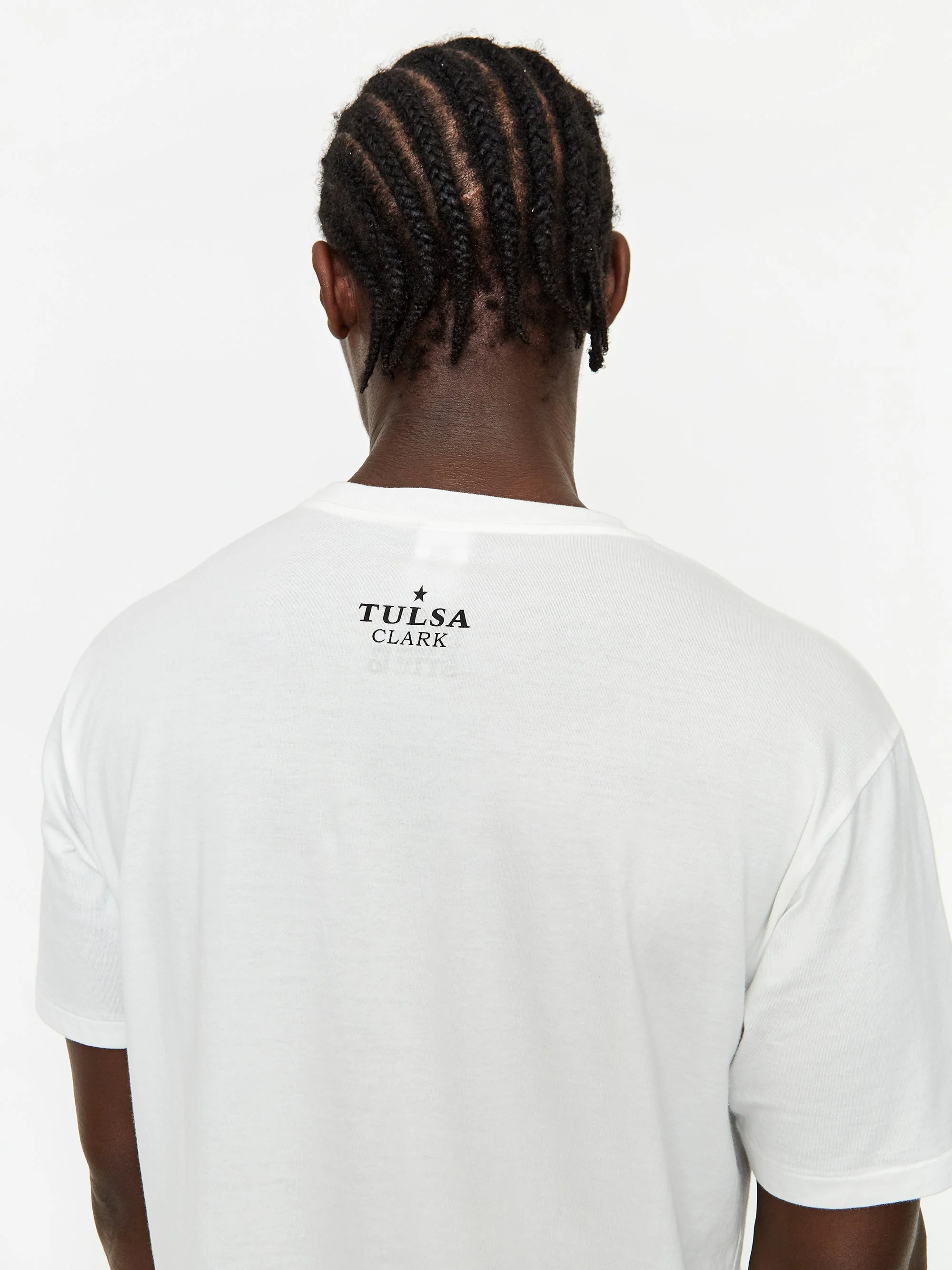 Wacko Maria x Larry Clark Tulsa Crewneck Shortsleeve T-Shirt - White - Image 7