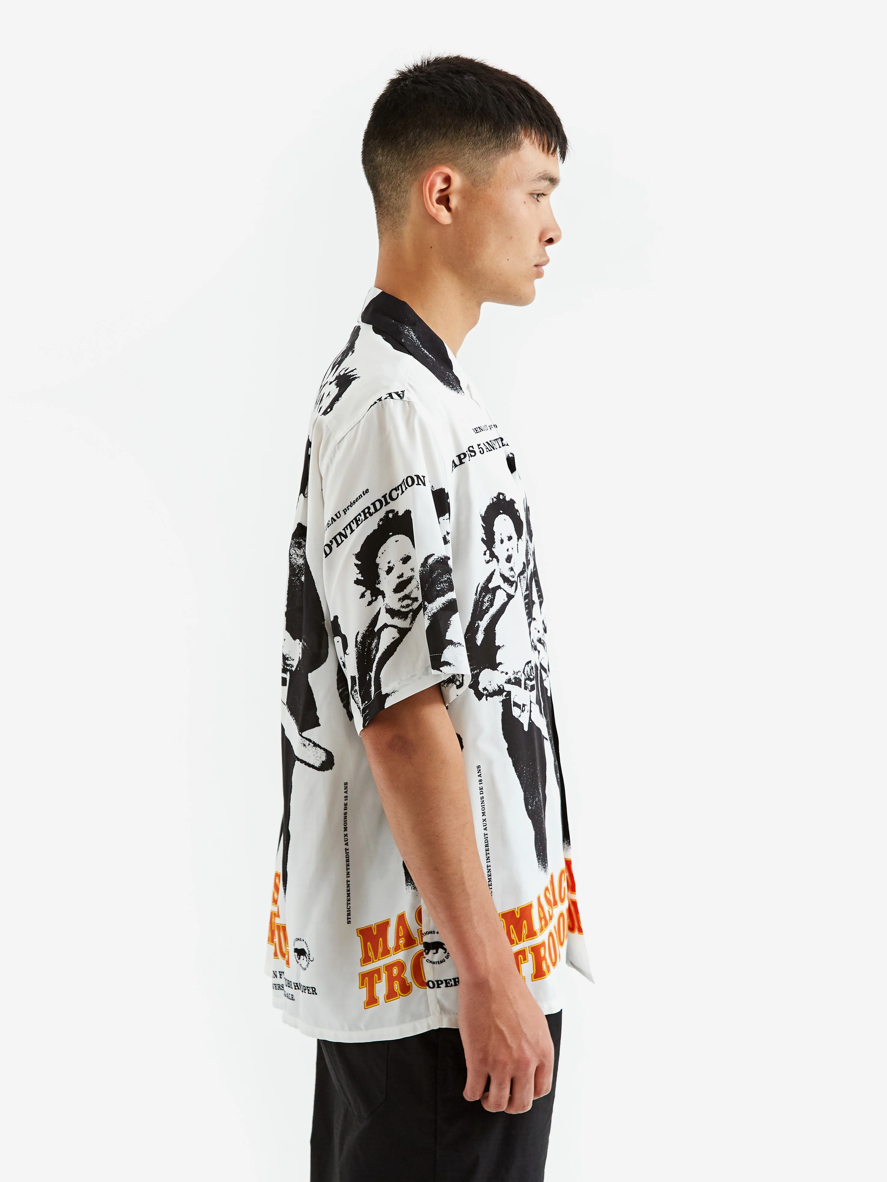Wacko Maria x The Texas Chainsaw Massacre / Shortsleeve Hawaiian Shirt Type-3 - Multi - Image 6