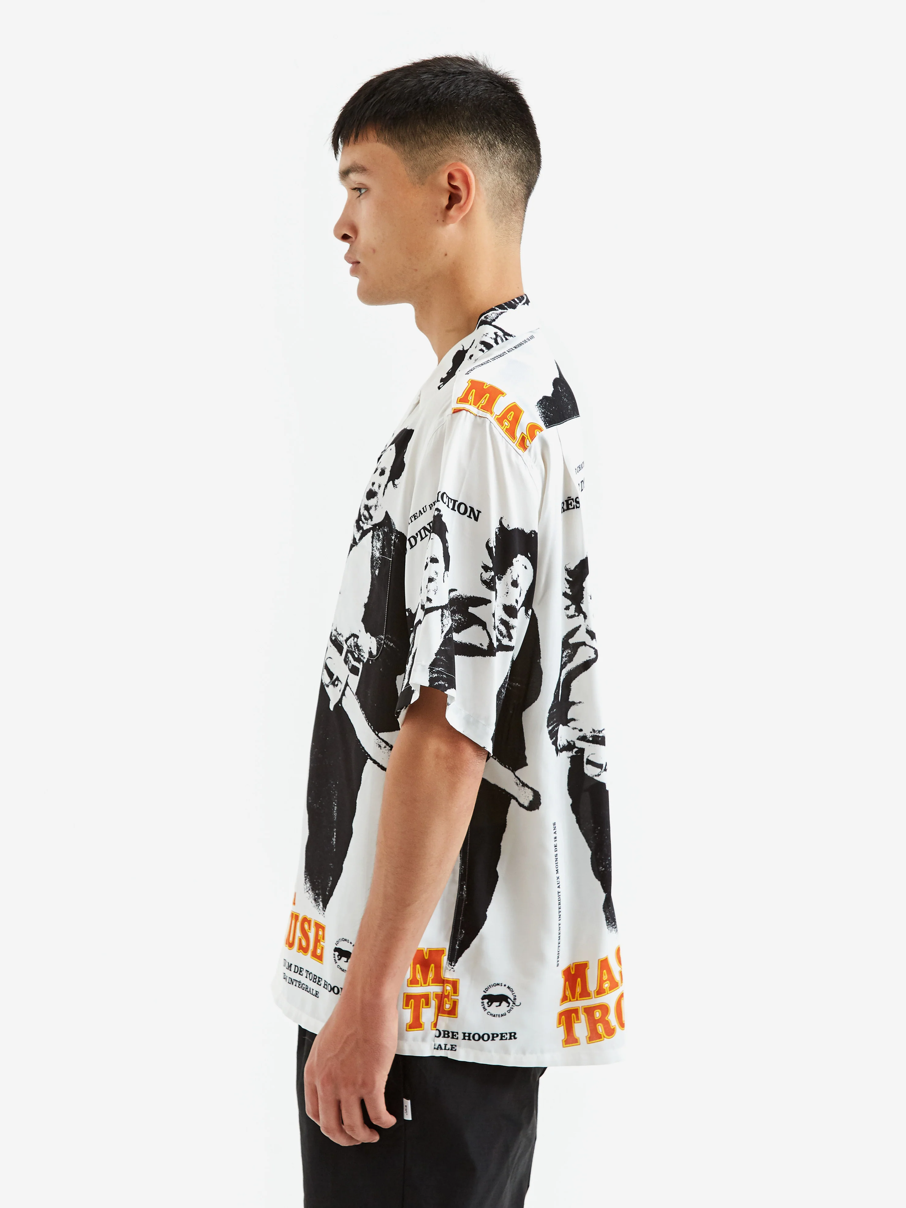 Wacko Maria x The Texas Chainsaw Massacre / Shortsleeve Hawaiian Shirt Type-3 - Multi - Image 8