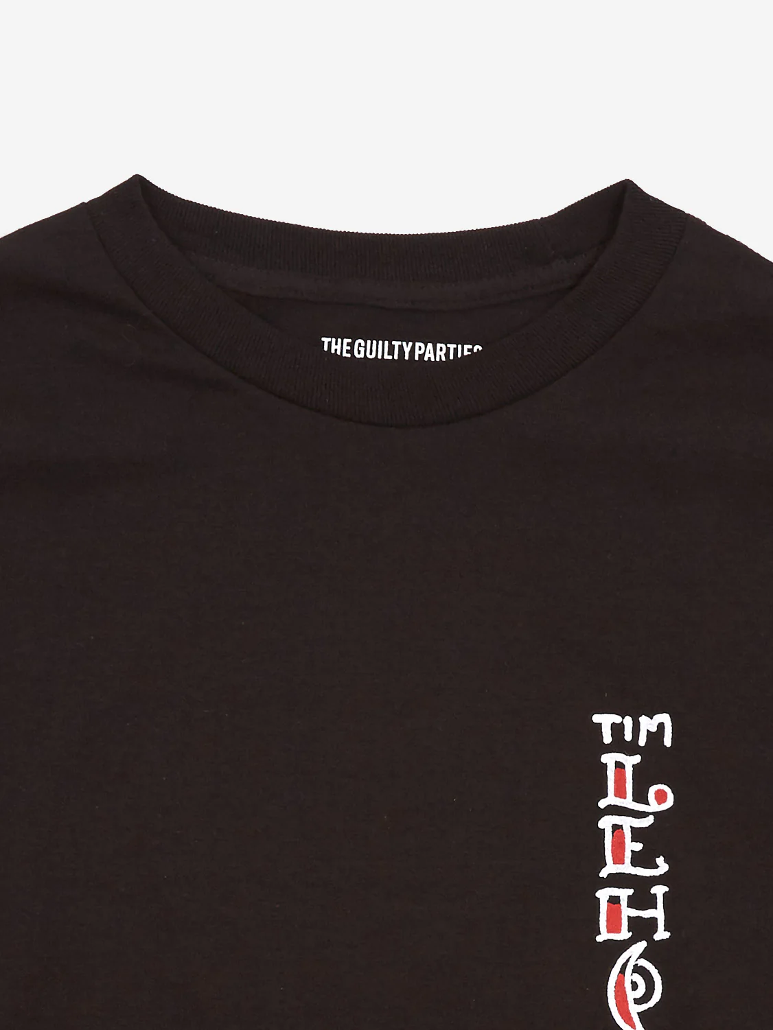 Wacko Maria x Tim Lehi / Crew Neck Longsleeve T-Shirt - Black - Image 2