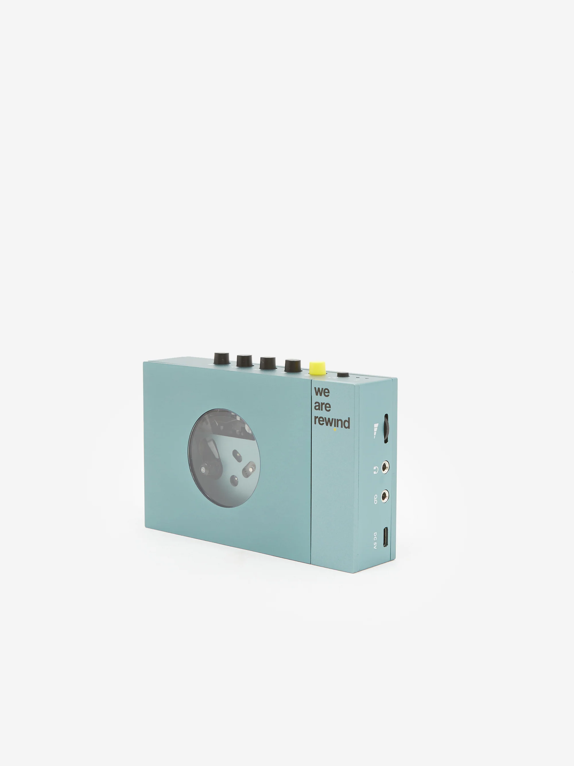 We Are Rewind Bluetooth Cassette Player - Blue - Image 3