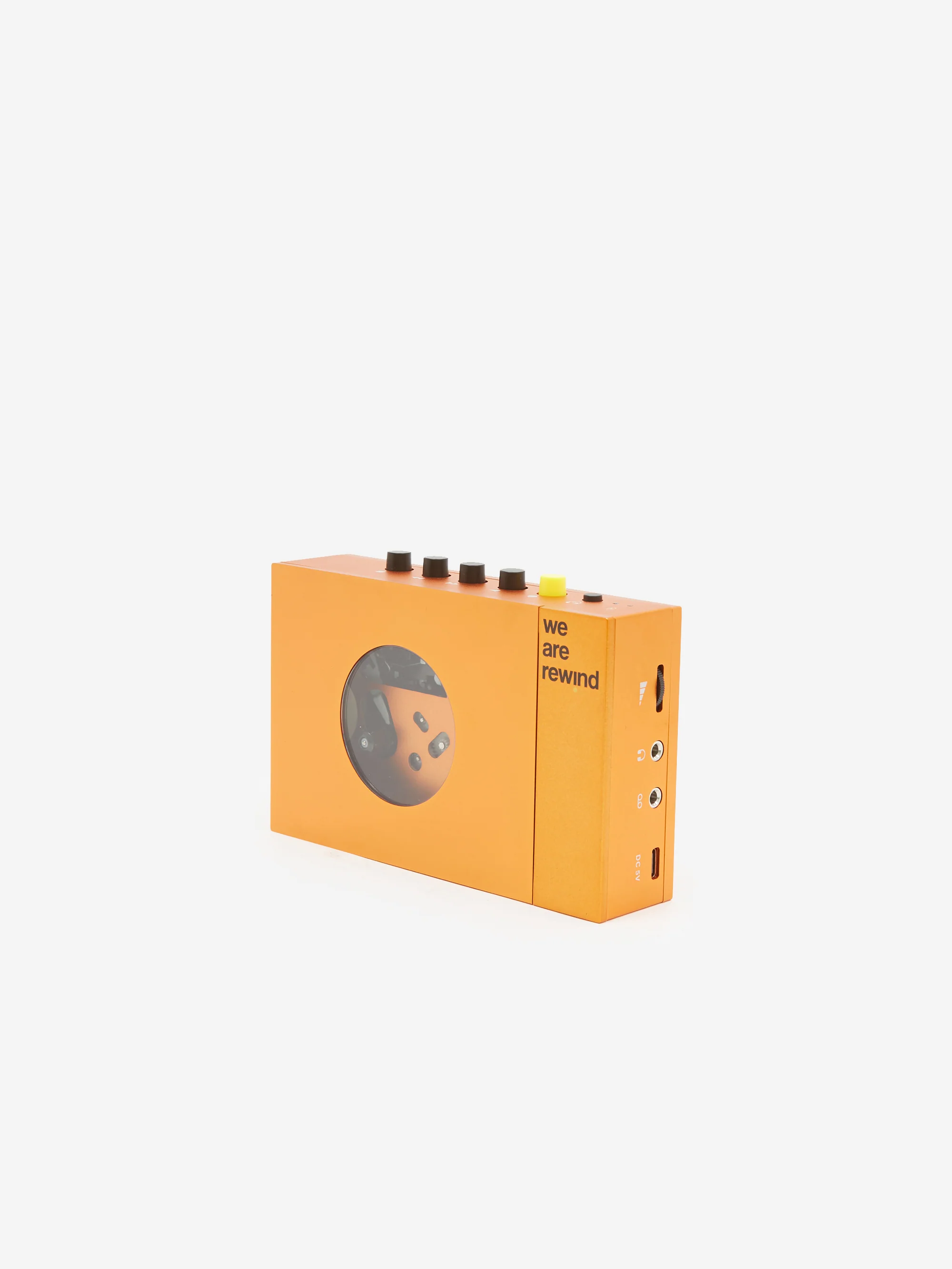 We Are Rewind Bluetooth Cassette Player - Orange - Image 3