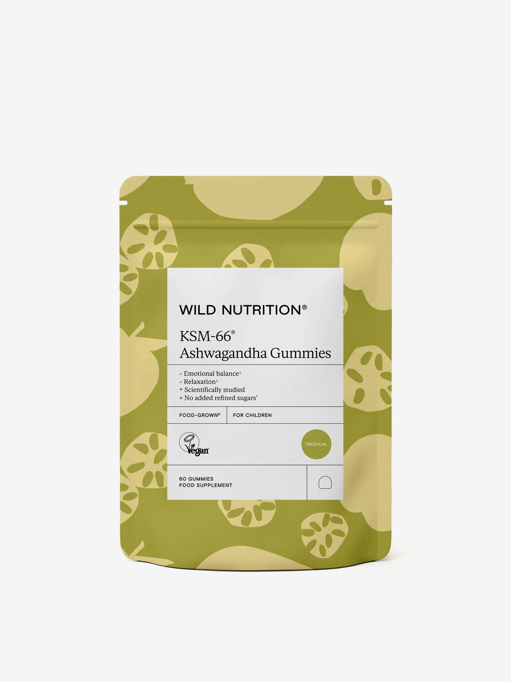 Wild Nutrition KSM-66 Ashwagandha Gummies