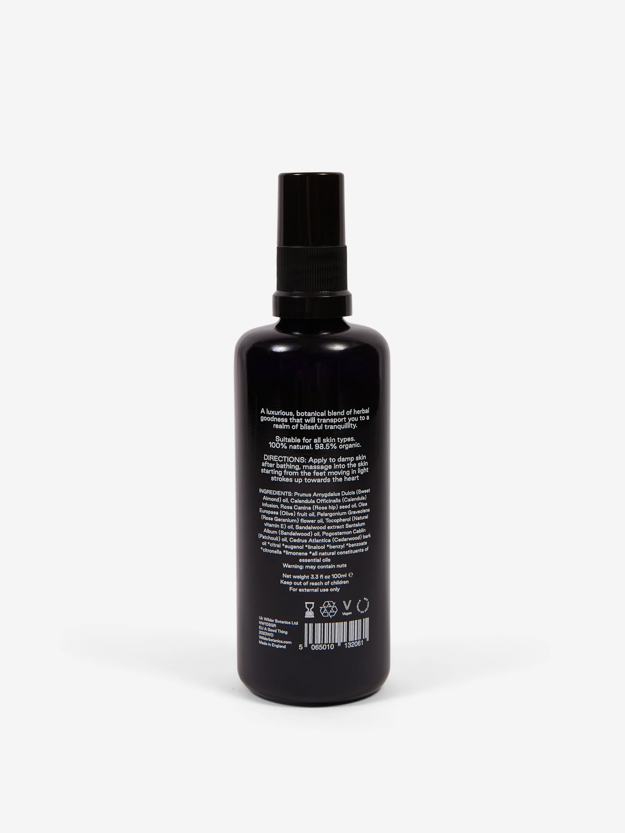Wilder Botanics Flower of the Sun Body Oil - 100ml - Image 3
