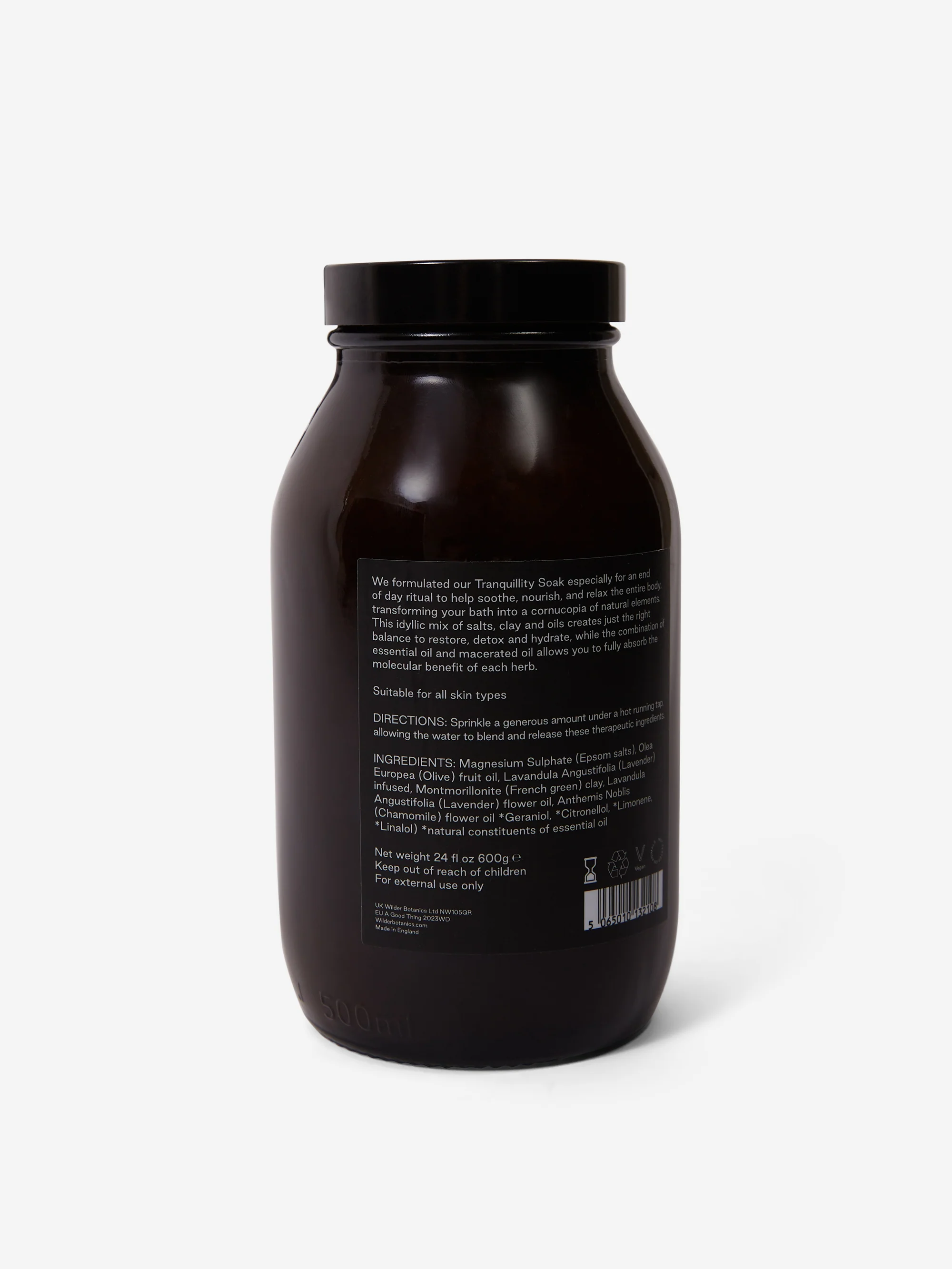 Wilder Botanics Herbal Tranquility Soak - 600g - Image 3