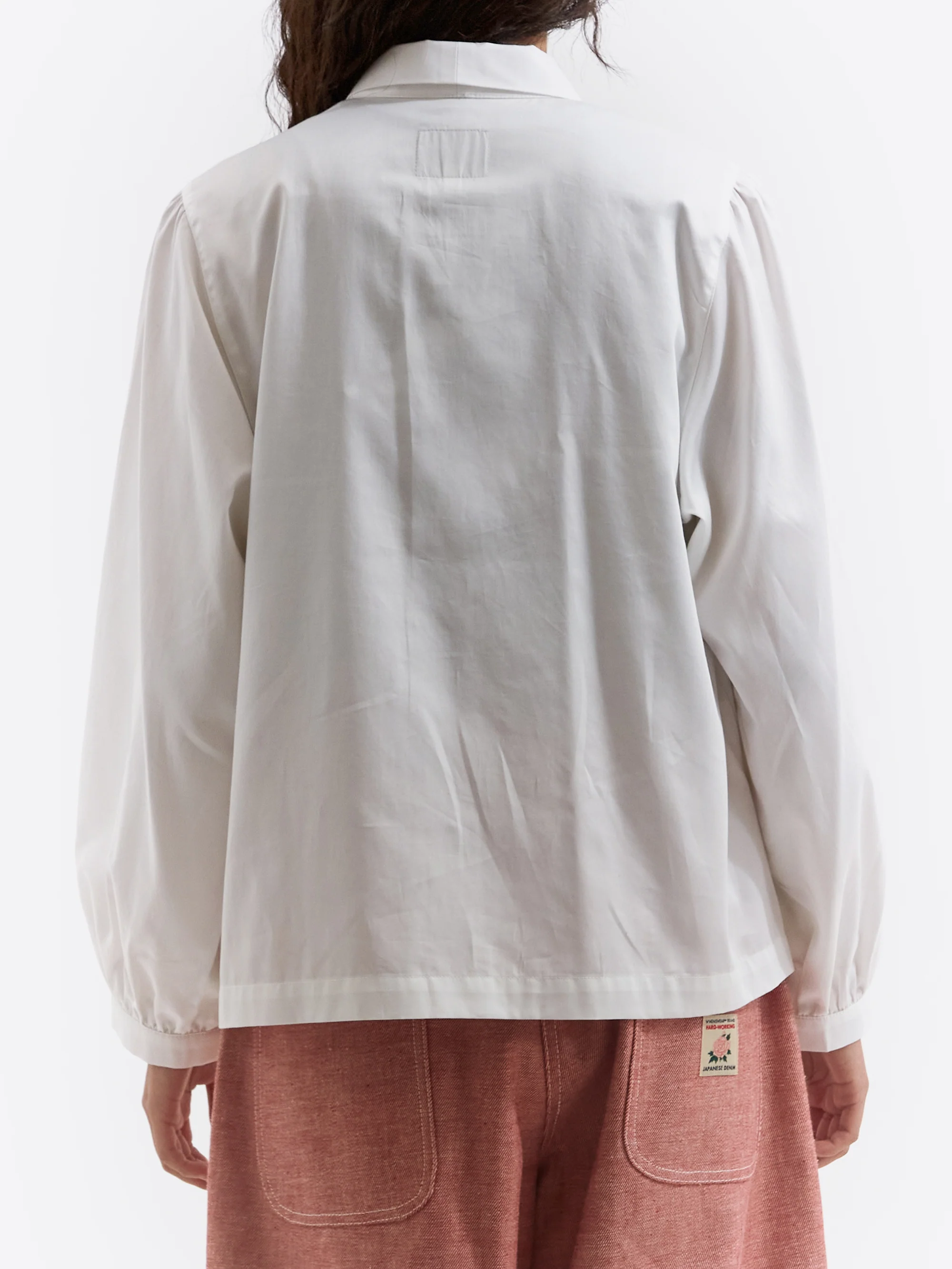 W'menswear Drag Shirt - Off White - Image 4