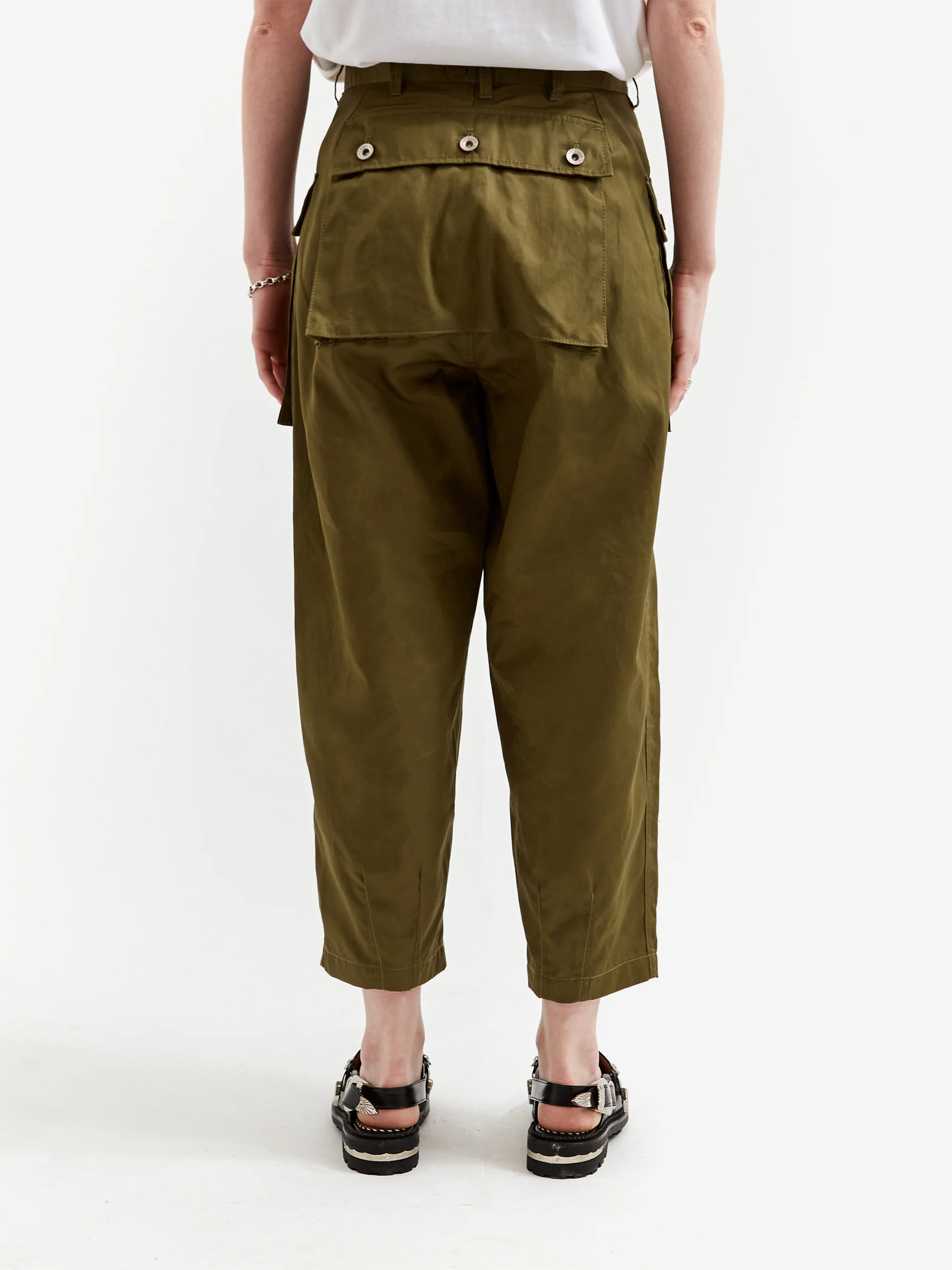 W'Menswear Maggie Pants - Green - Image 3
