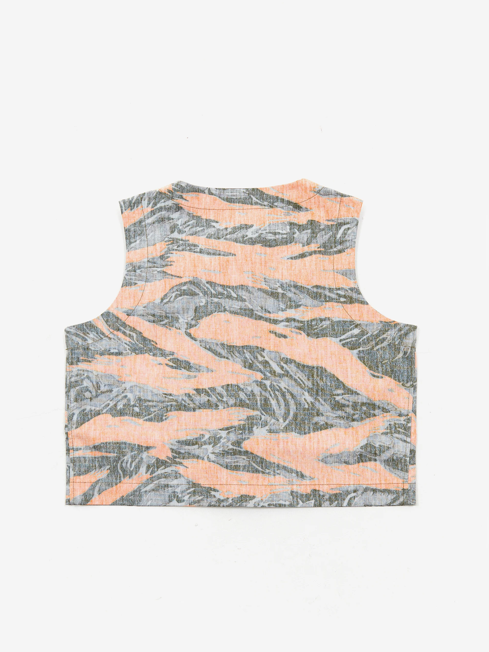W'Menswear Naa Shirt - Orange Print - Image 6