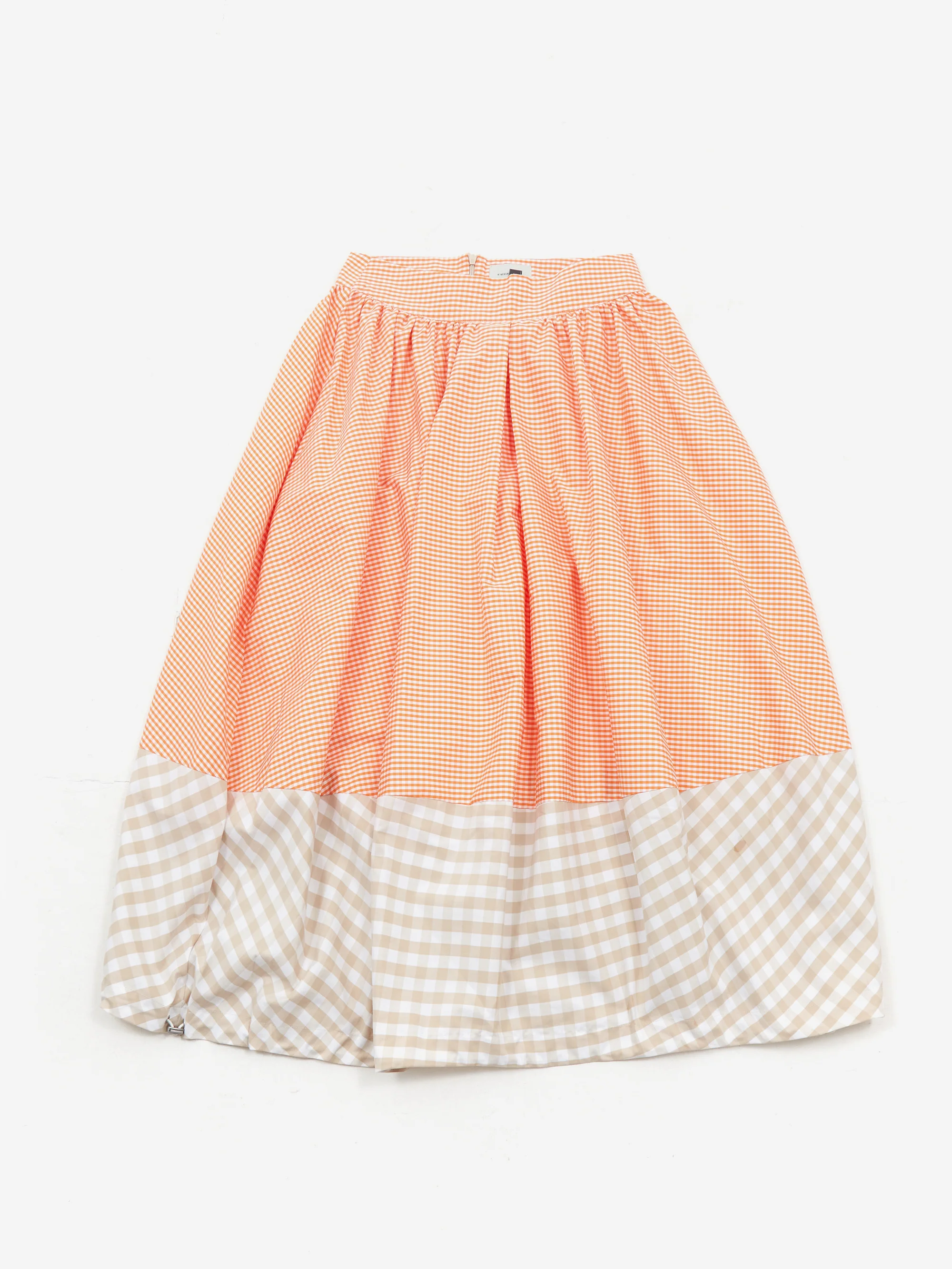 W'Menswear Ripcord Skirt - Orange - Image 4
