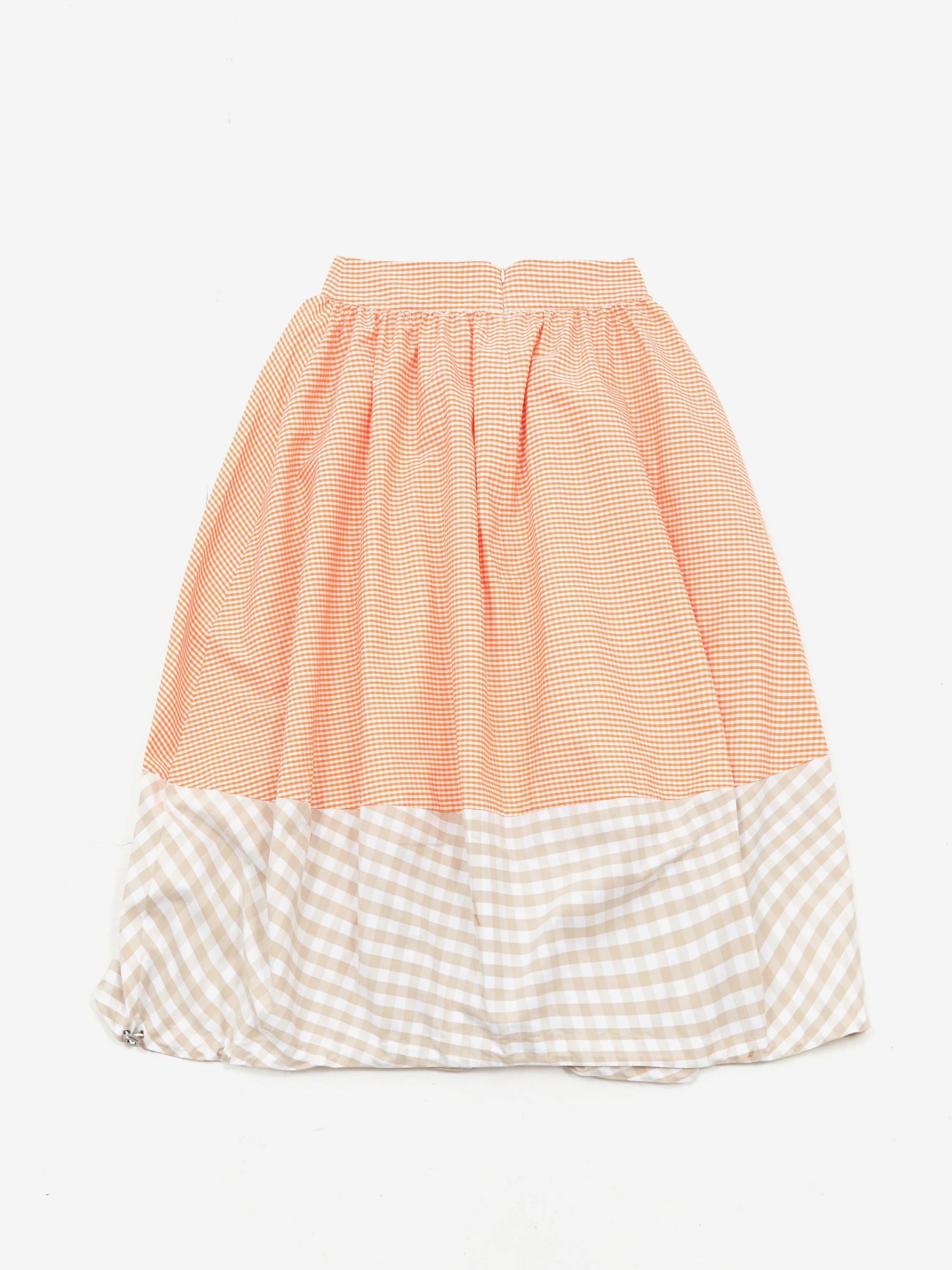 W'Menswear Ripcord Skirt - Orange - Image 6