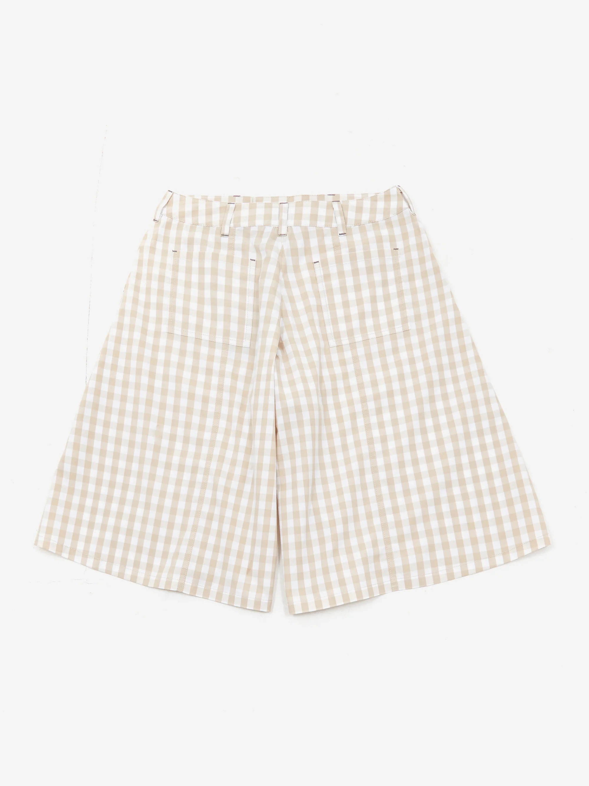 W'Menswear Training Shorts - Beige - Image 6