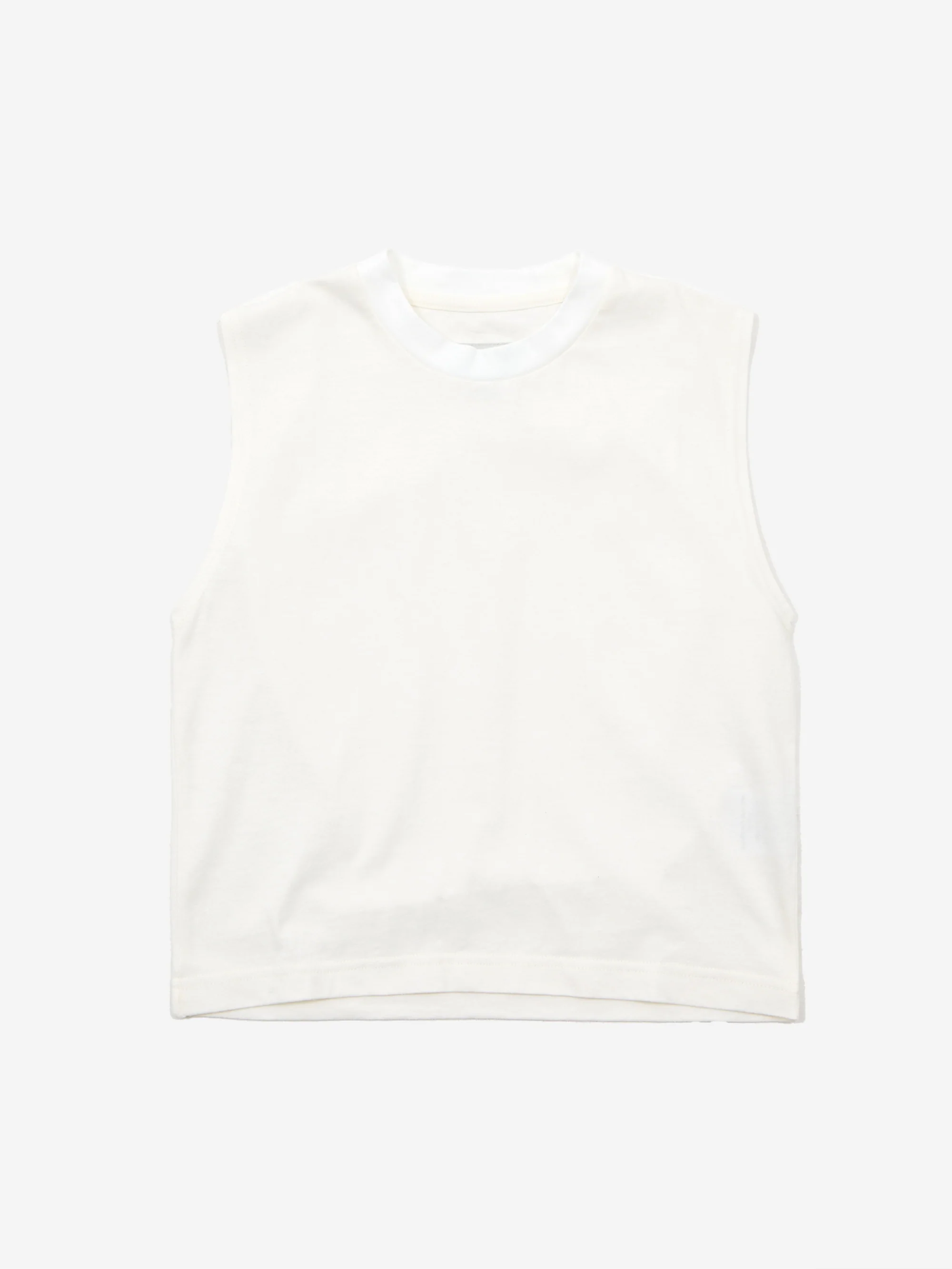 W'Menswear Wmens Tank - Off White - Image 4