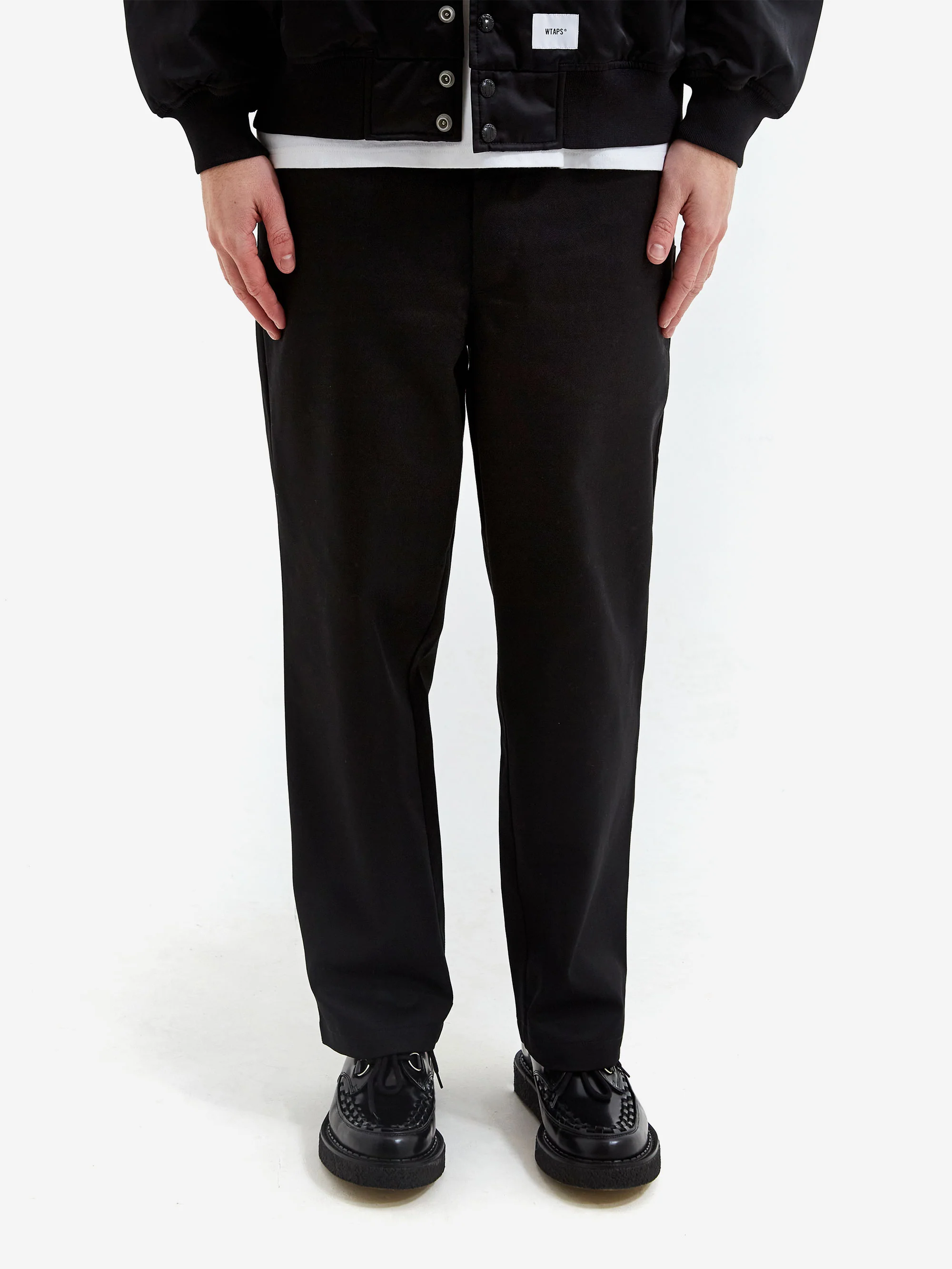 WTAPS 05 Work Trousers - Black - Image 2