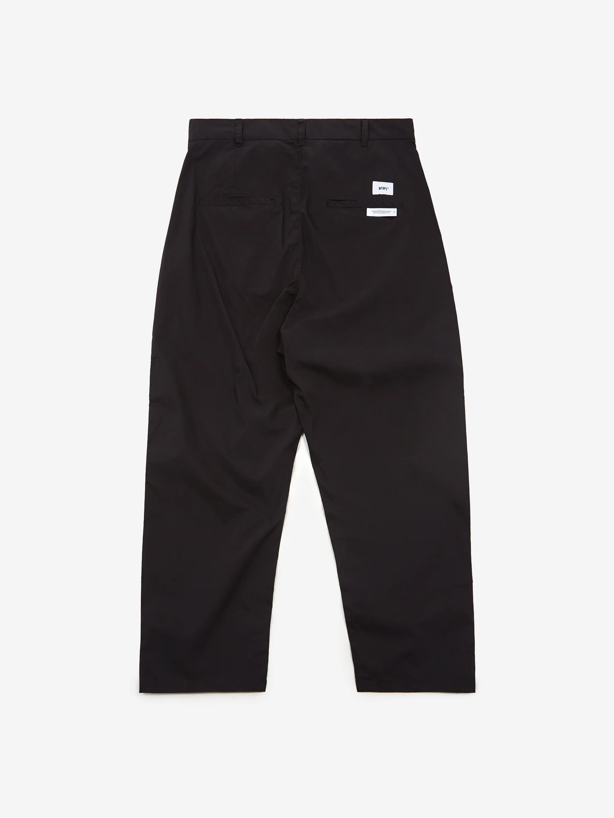 WTAPS 11 Pleated Trousers - Black - Image 4